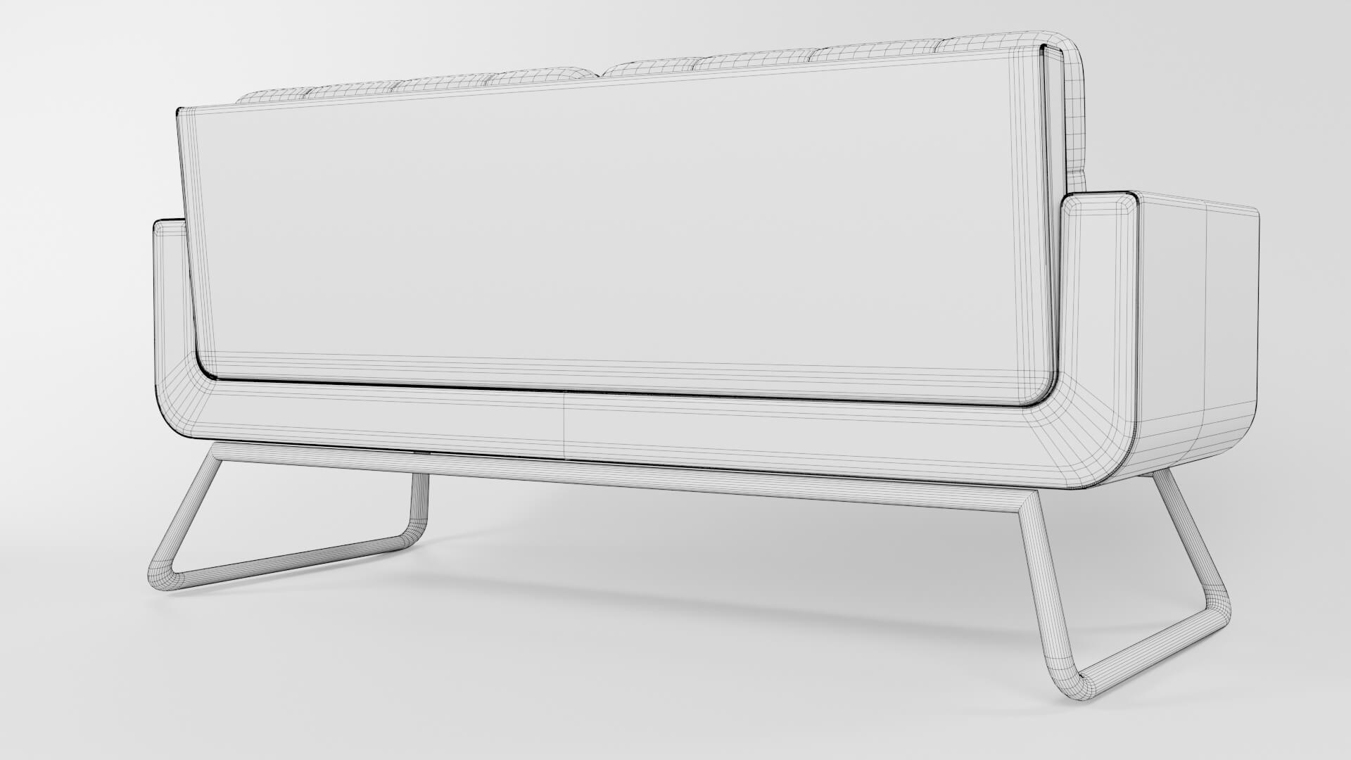 Sofa Design 7 - 3D Model by Speedup