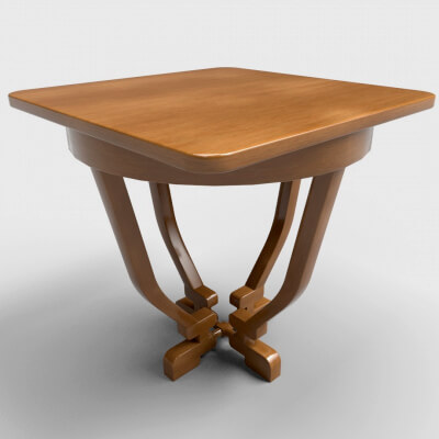 Square Table 107 Square Table RH107 - 3D Model by Speedup