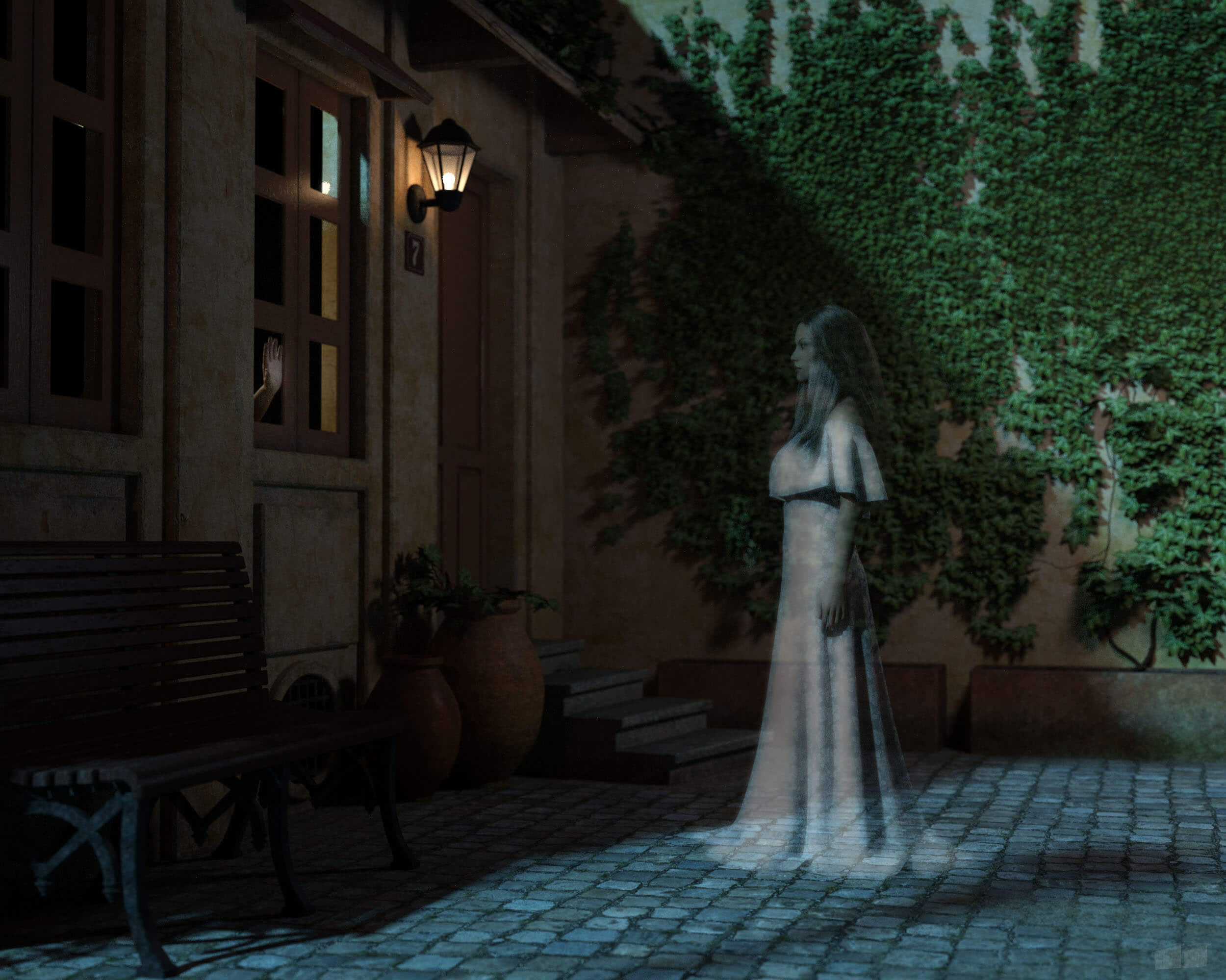 Don't Forget About Me 3D Render, Digital Art by splumer