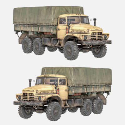 ZIL-131 Military Truck