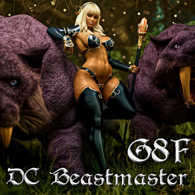 DC Beastmaster Bundle for G8F by SquarePeg3D