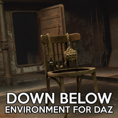 Down Below Environment for DAZ Studio by SquarePeg3D