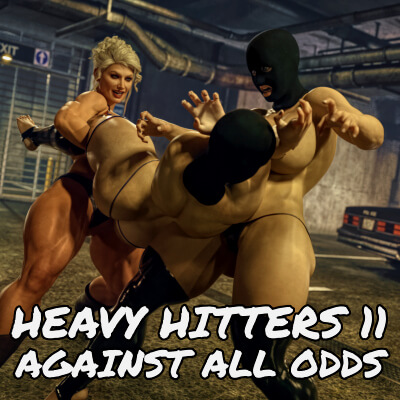 Heavy Hitters 11 Poses - Against All Odds by SquarePeg3D