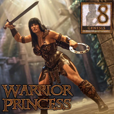 Warrior Princess for G8F Bundle by SquarePeg3D