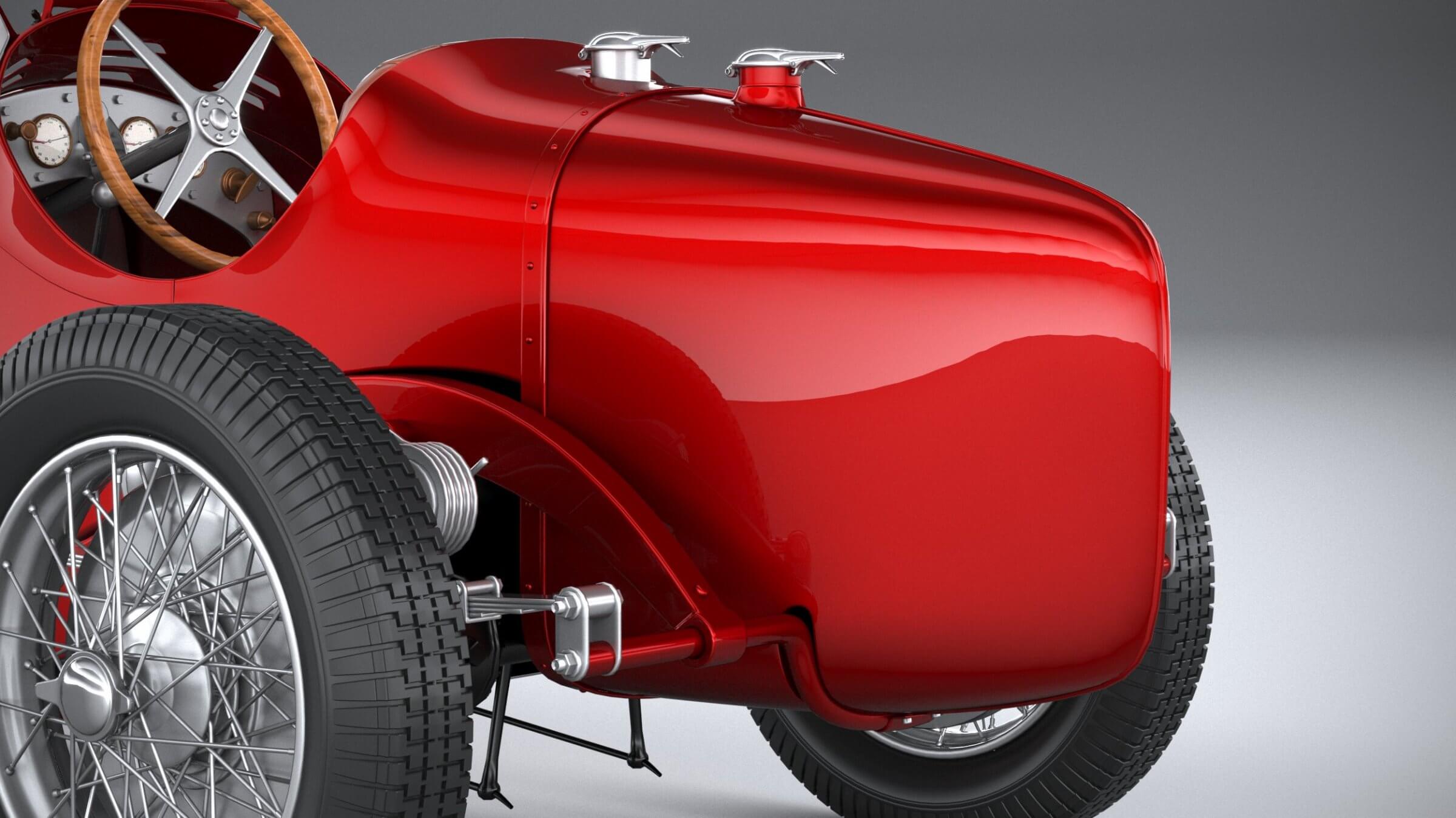 Kit Auto 1/24 - Alfa Romeo P3 (1932) - Maquette Voiture De Course - SCALA