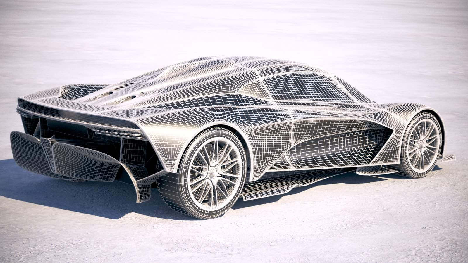 Aston Martin Valhalla 2020 - 3D Model by SQUIR