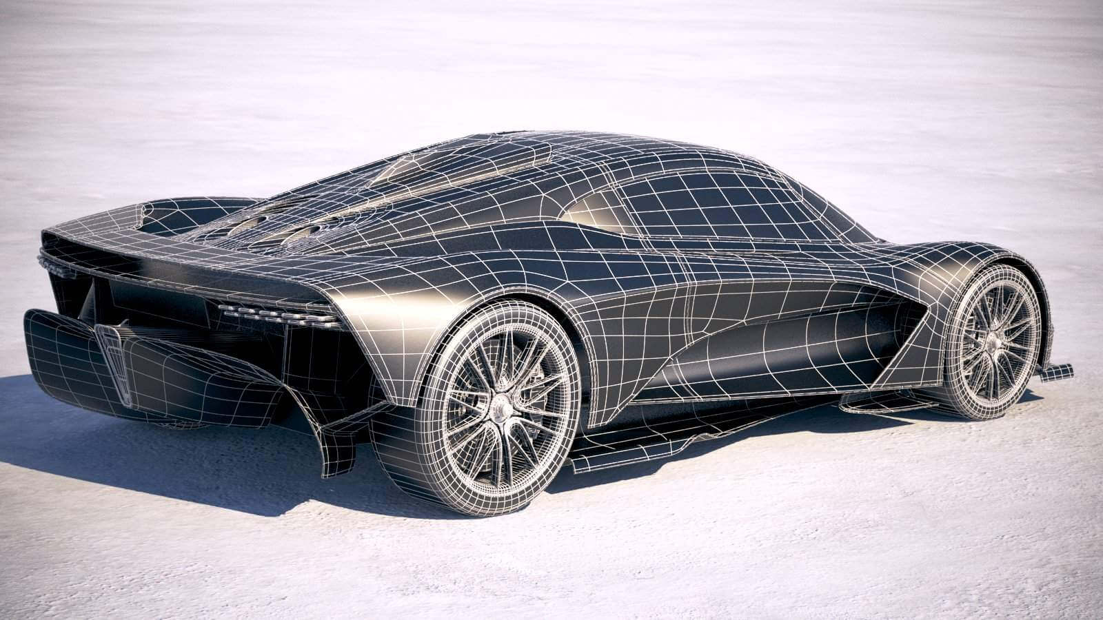 Aston Martin Valhalla 2020 - 3D Model by SQUIR