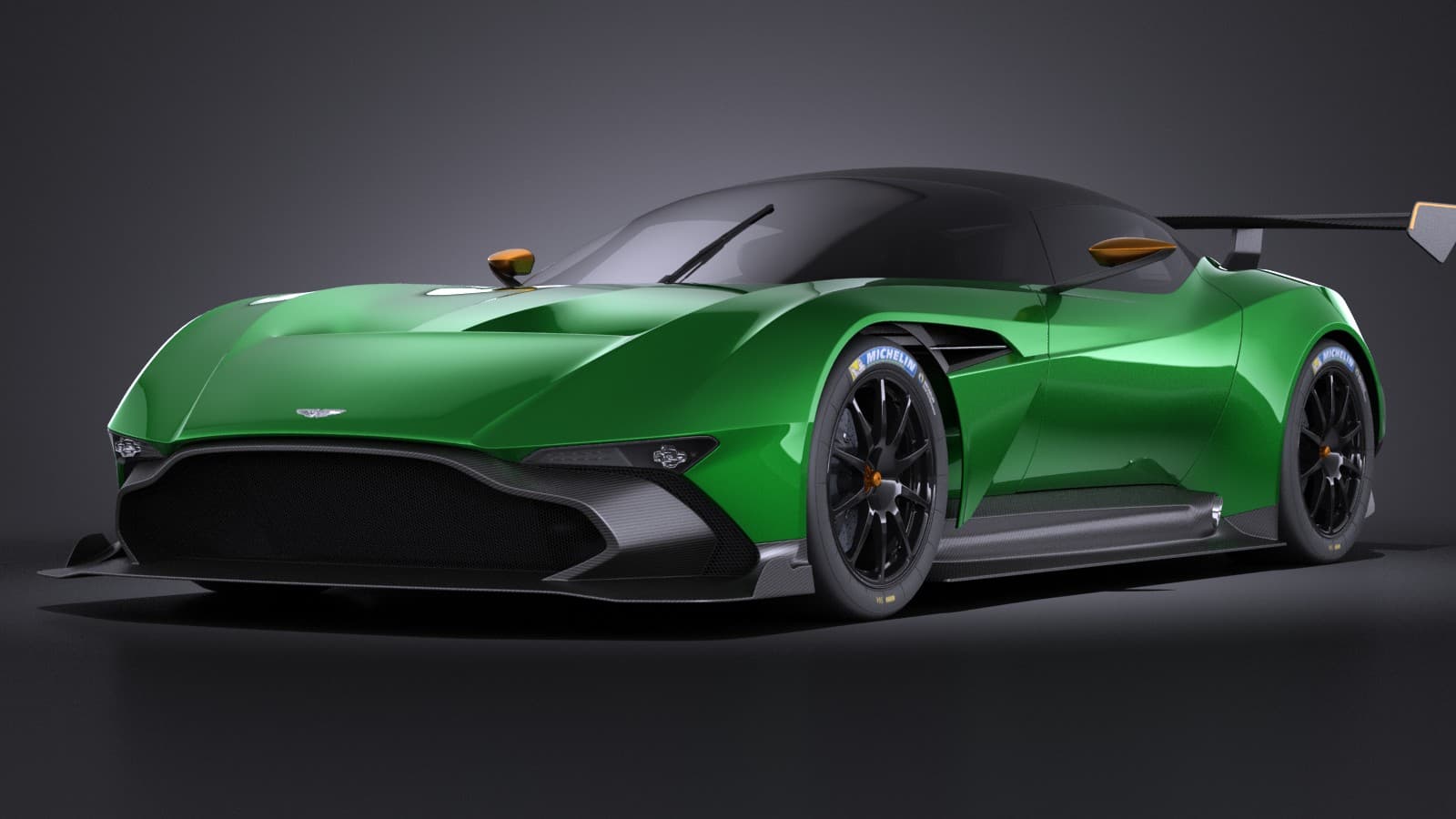 Aston Martin Vulcan 2016 Vray 3d Model