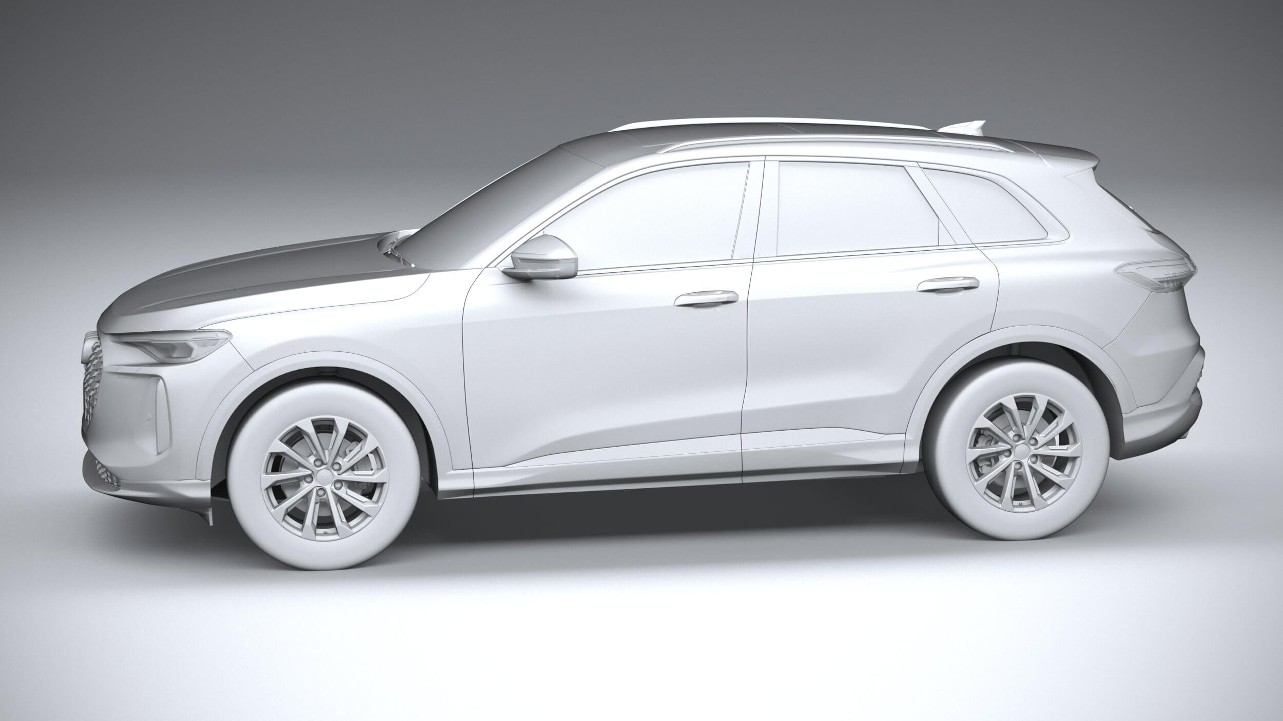 Audi Q5 Base 2025 - 3D Model by SQUIR
