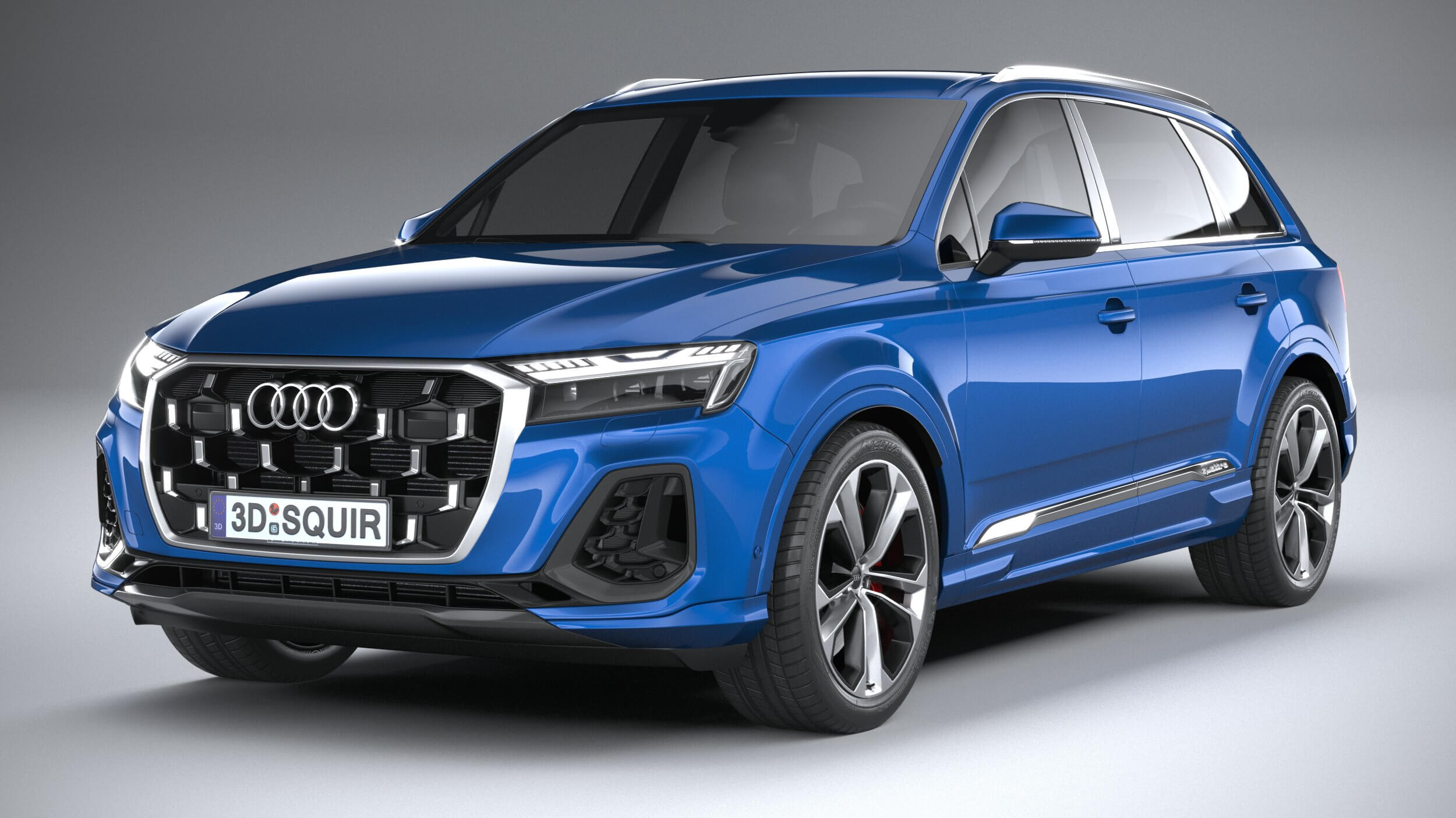 Audi Q7 2025 3D Model by SQUIR