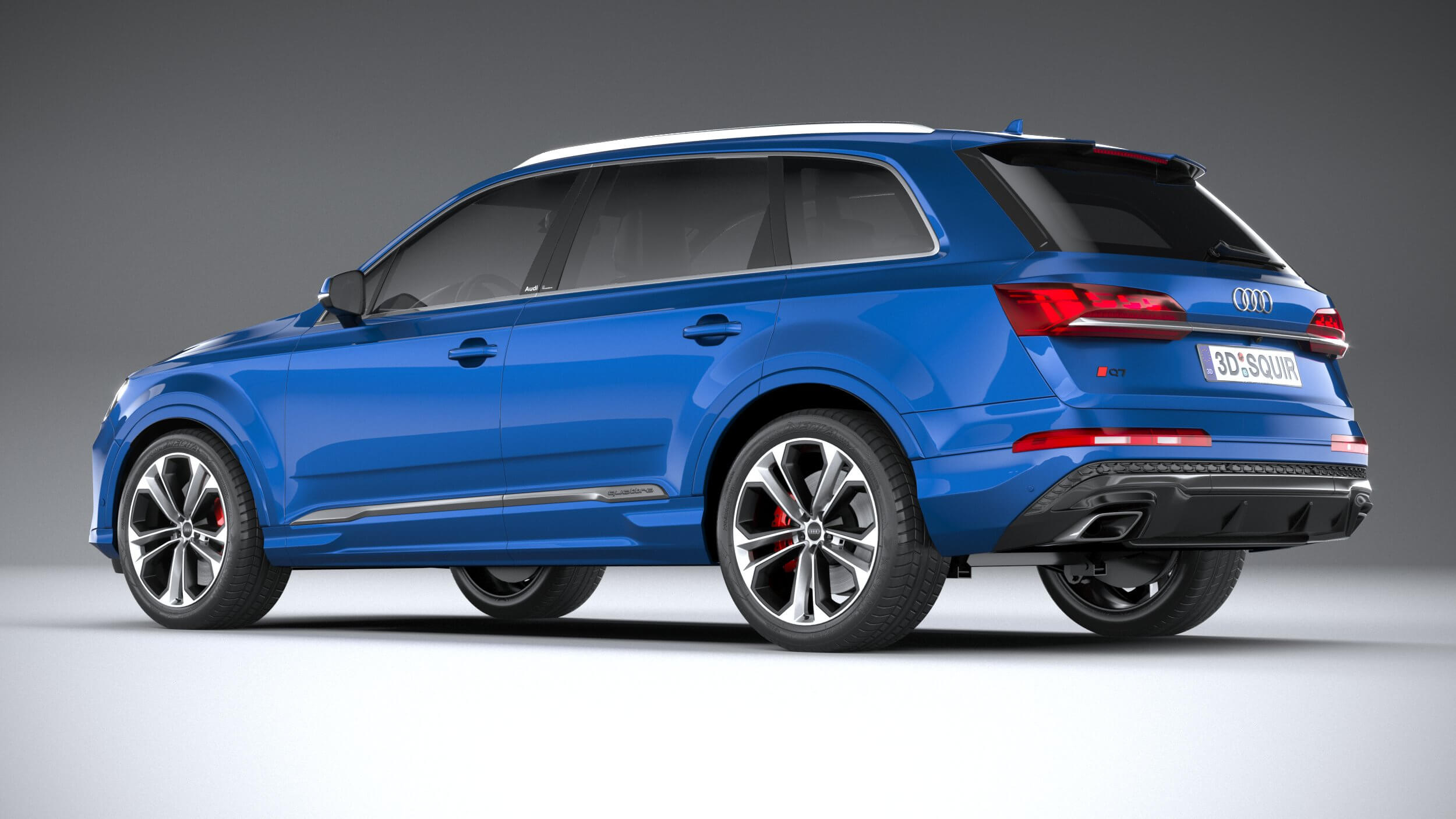 Audi Q7 2025 3D Model by SQUIR