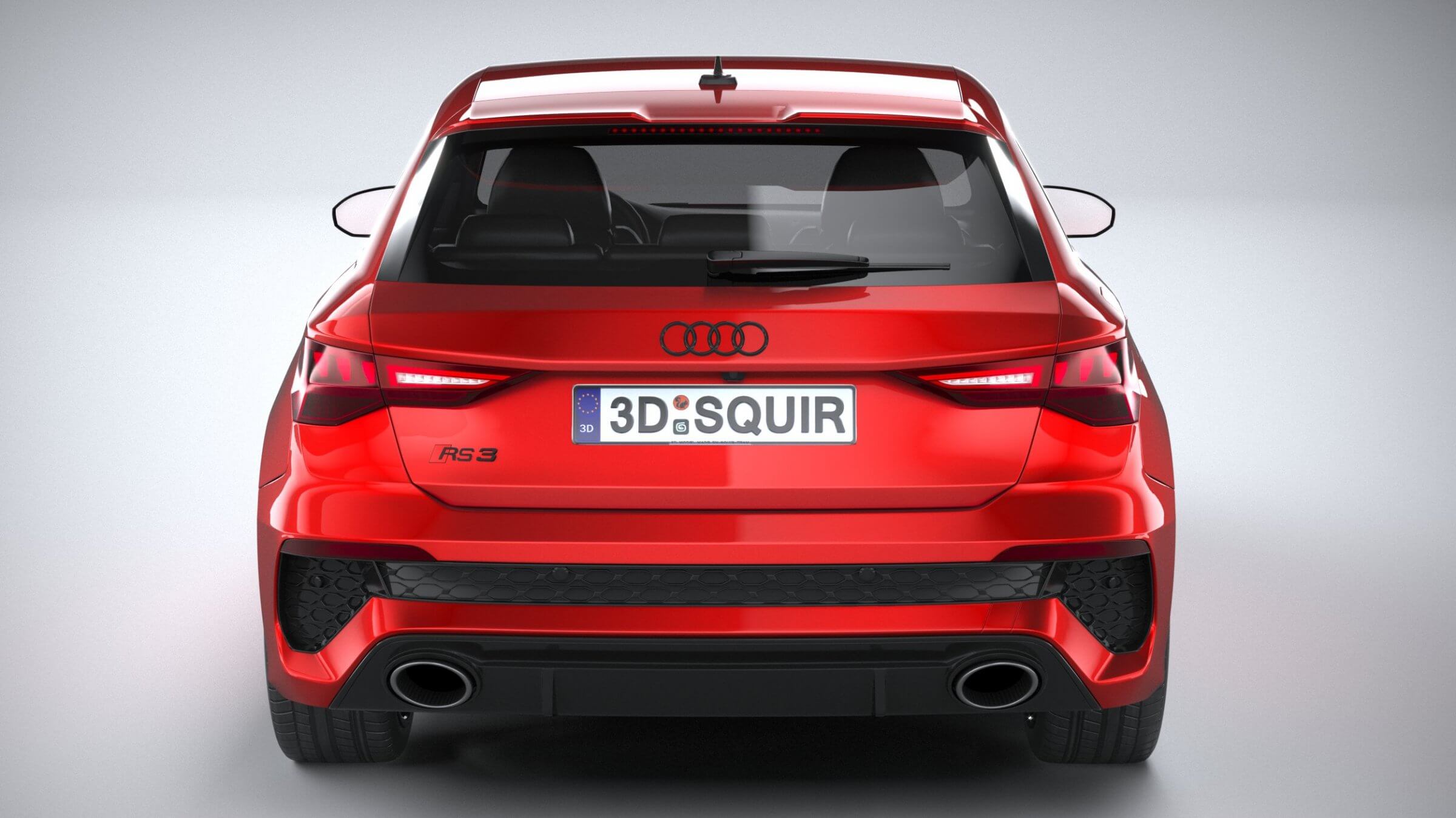 Christmas Party Pinata Rs3 2022 Audi Rs3 2022 - 3D Model By Squir