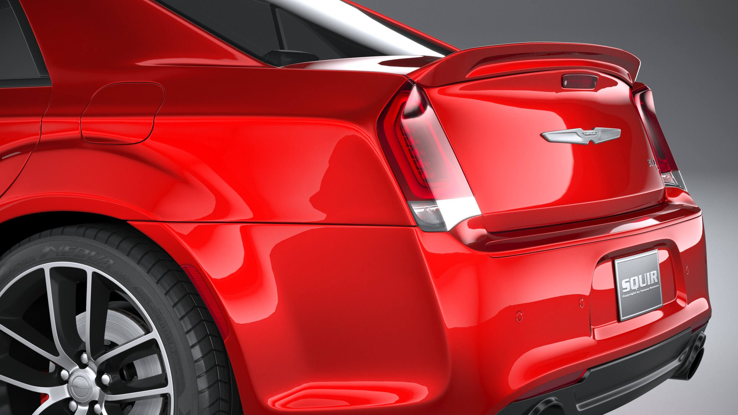 Chrysler 300C 2023 3D Model By SQUIR