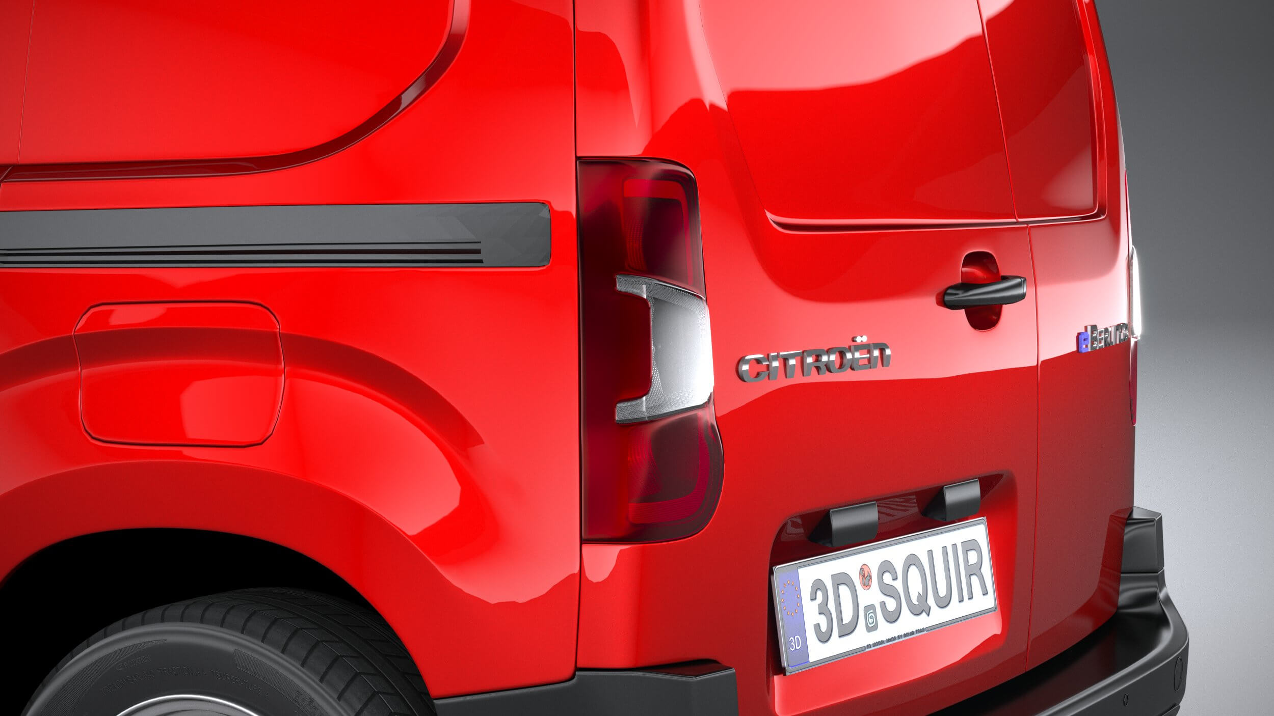 Citroen Berlingo 2024 - 3D Model by SQUIR