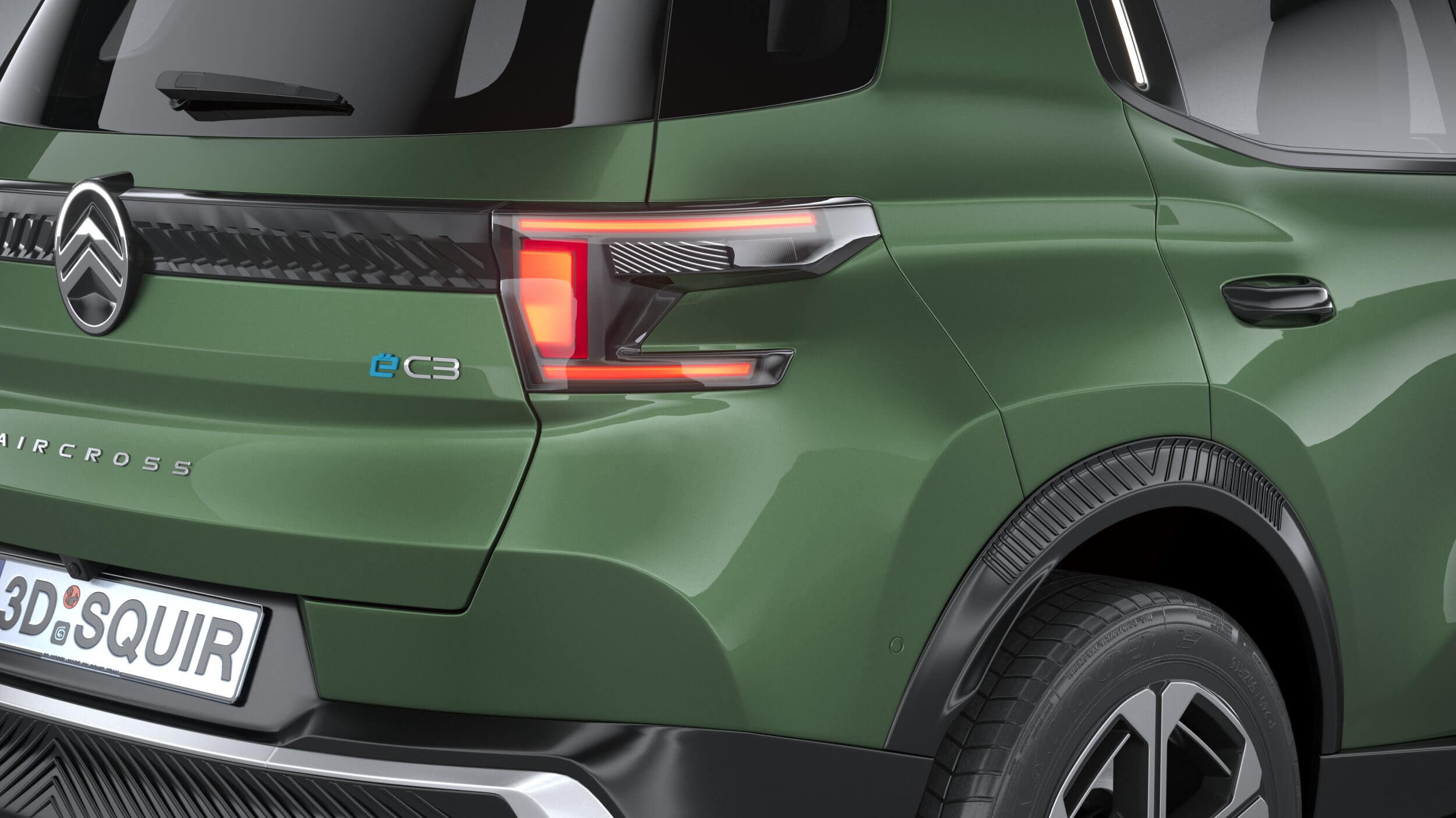 Citroen C3 Aircross 2025 - 3D Model by SQUIR