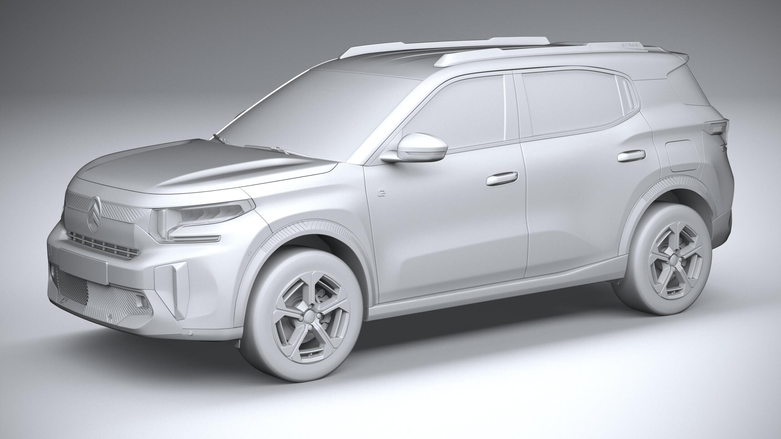 Citroen C3 Aircross 2025 - 3D Model by SQUIR