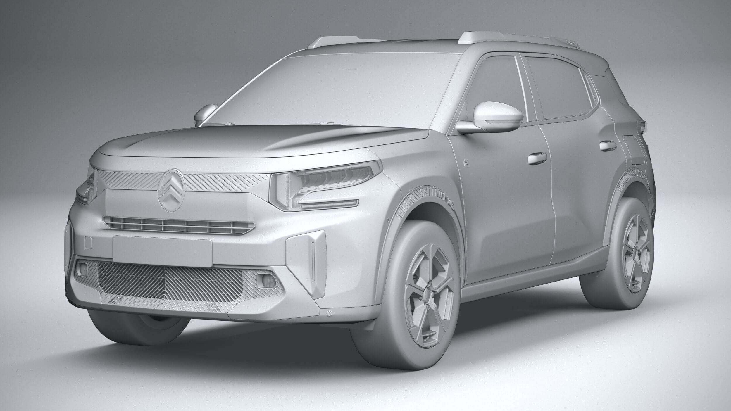 Citroen C3 Aircross 2025 - 3D Model by SQUIR