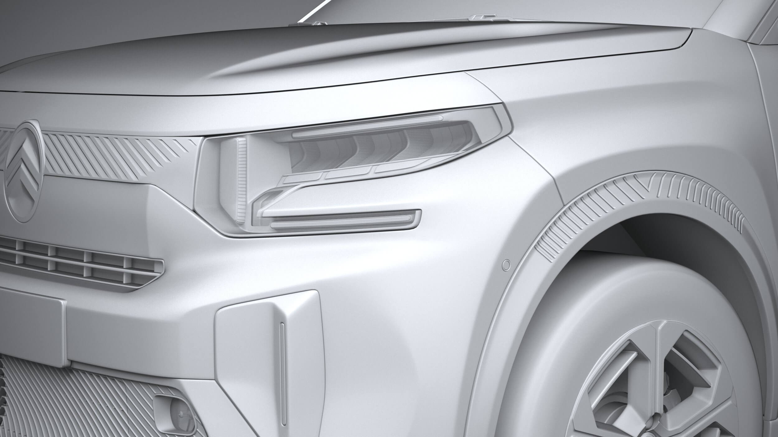 Citroen C3 Aircross 2025 - 3D Model by SQUIR