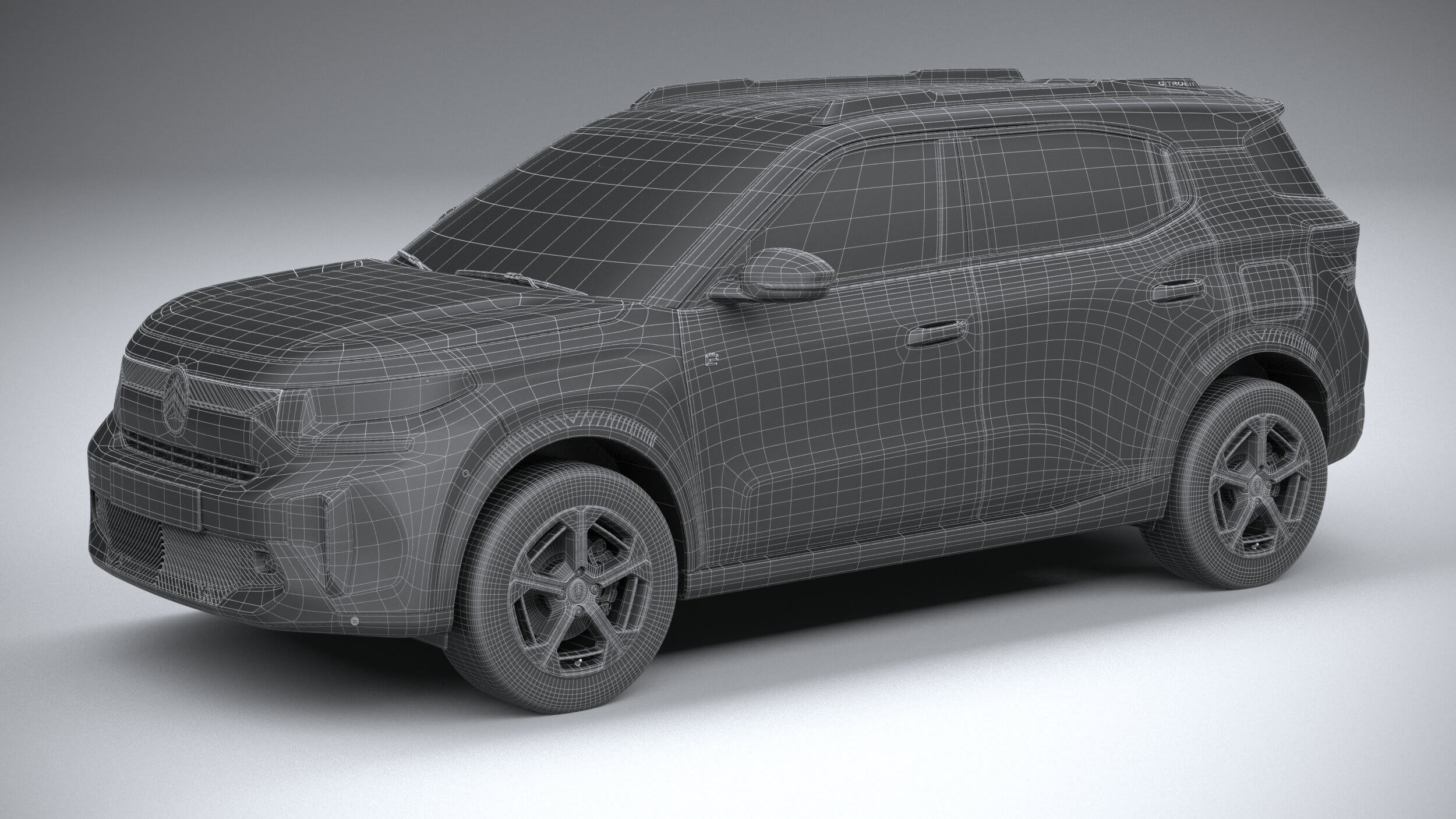 Citroen C3 Aircross 2025 - 3D Model by SQUIR