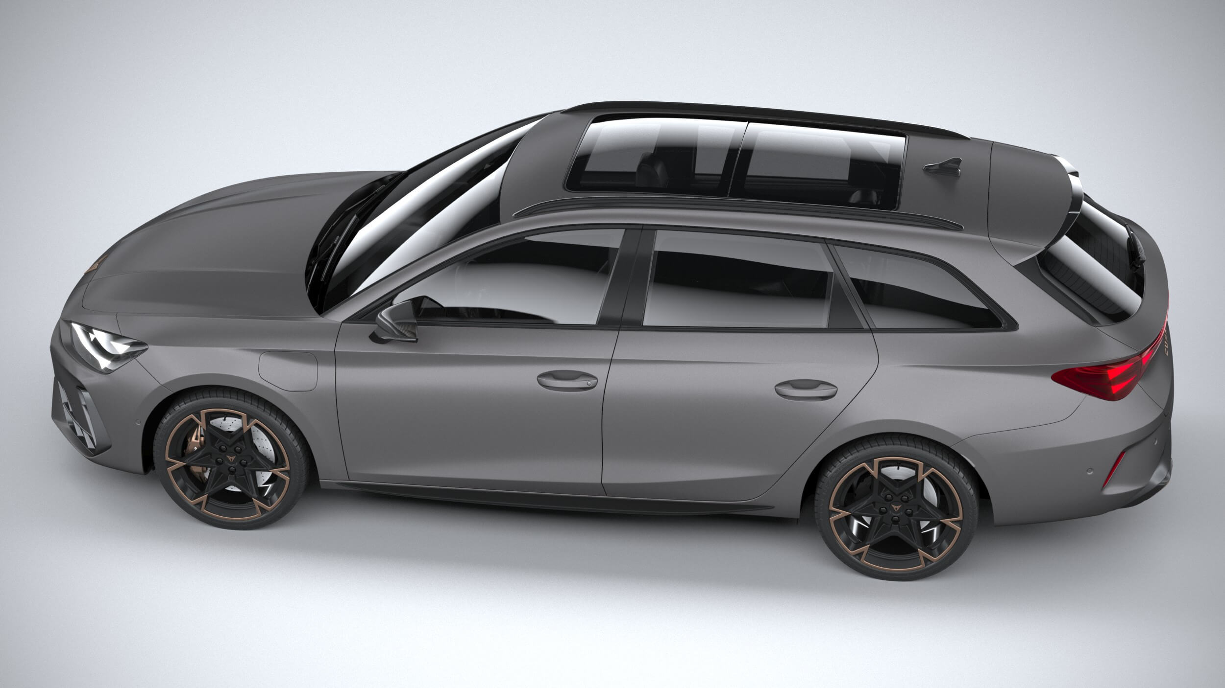 Matzwart RVS Achterbumperprotector Seat Leon Sportstourer Incl. Fr Cupra Leon Sportstourer 2020 2024 Facelift 2024 Ribs Matzwart RVS Achterbumperprotector Seat Leon Sportstourer Incl. Fr Cupra Leon Sportstourer 2020 2024 Facelift 2024 Ribs