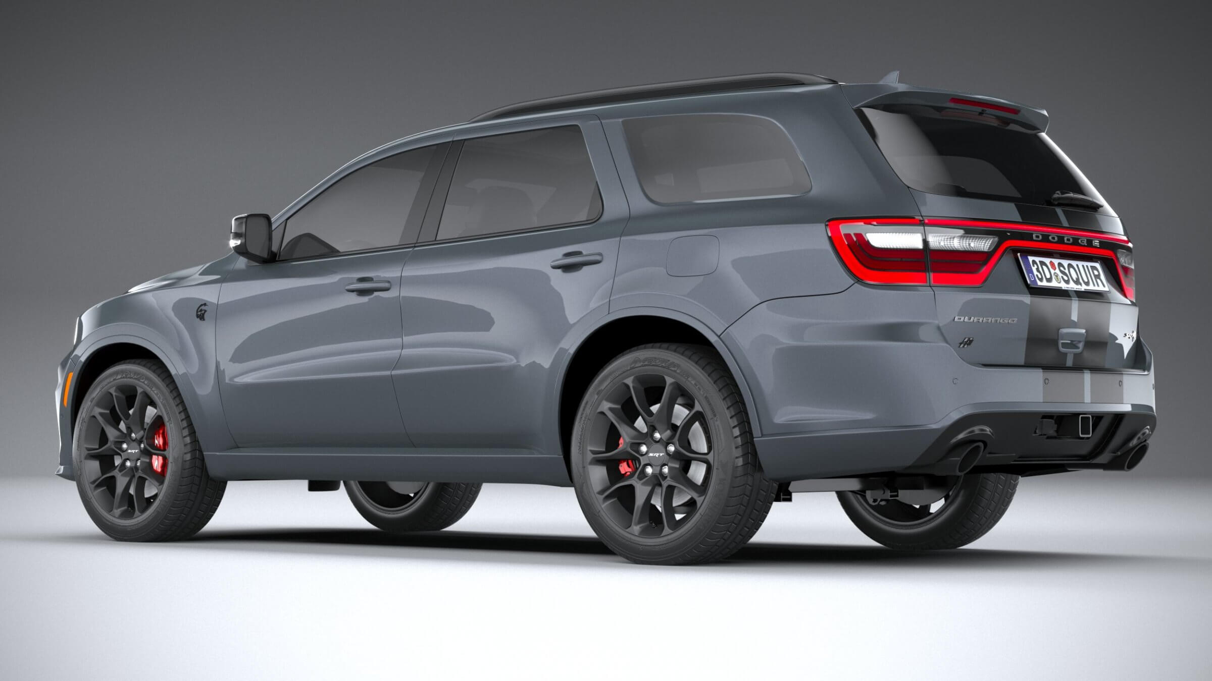 Dodge Durango SRT Hellcat 2021 - 3D Model by SQUIR