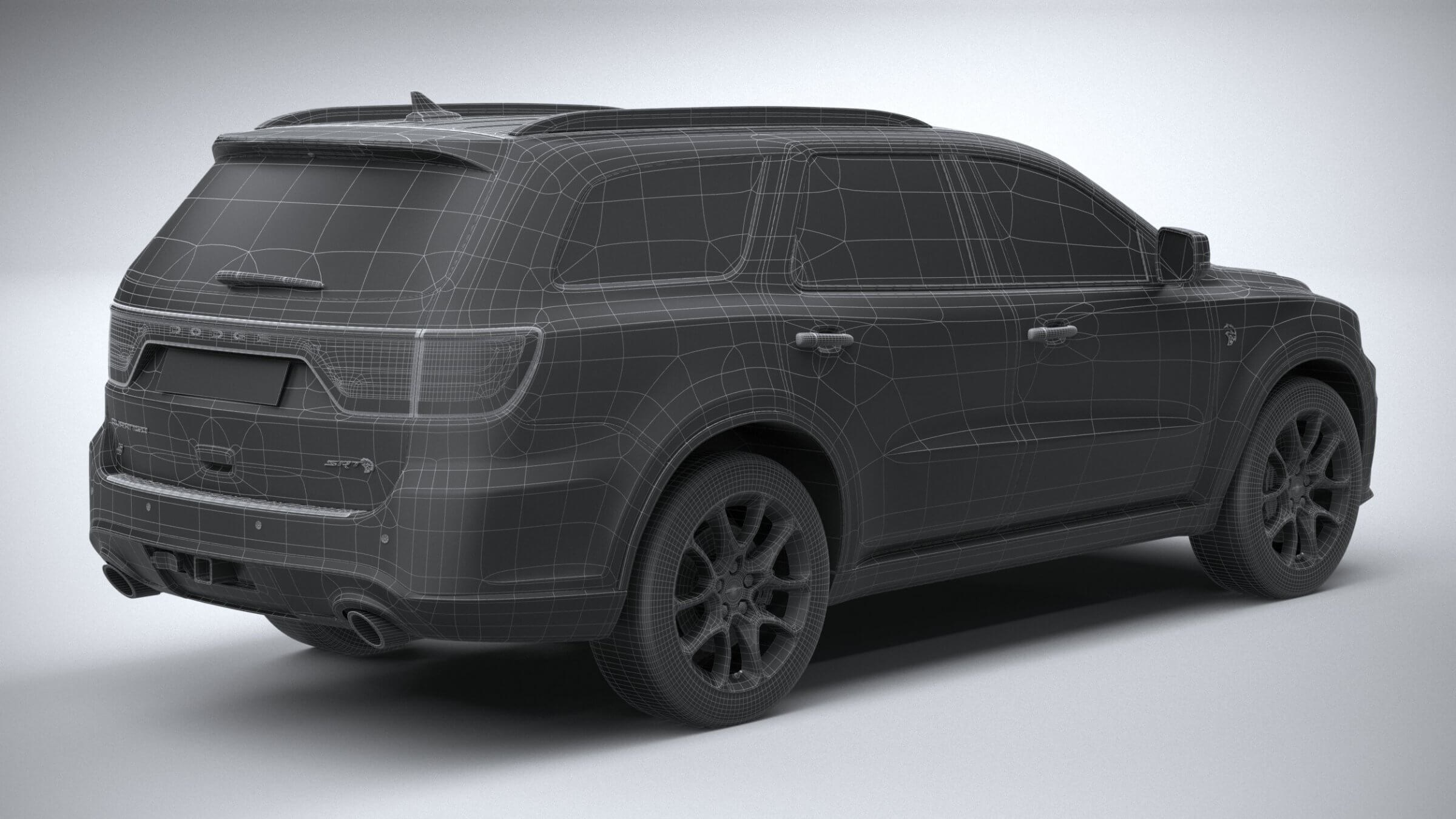 Dodge Durango SRT Hellcat 2021 - 3D Model by SQUIR