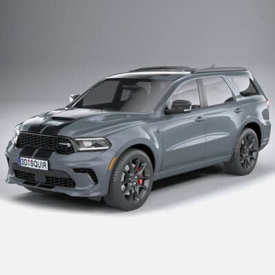 Dodge Durango SRT Hellcat 2021 - 3D Model by SQUIR