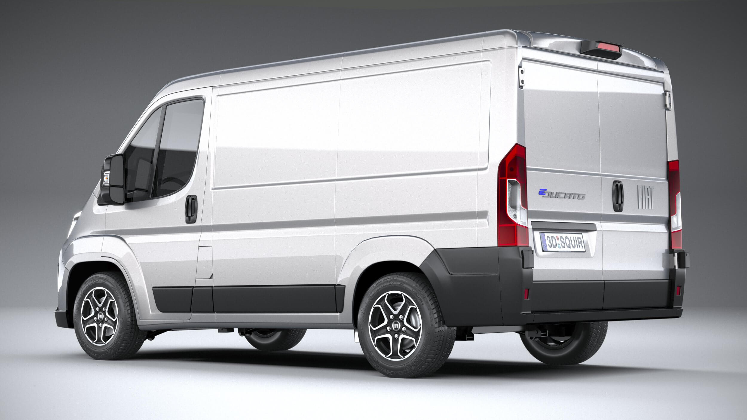 Fiat Ducato L1H1 2024 - 3D Model by SQUIR