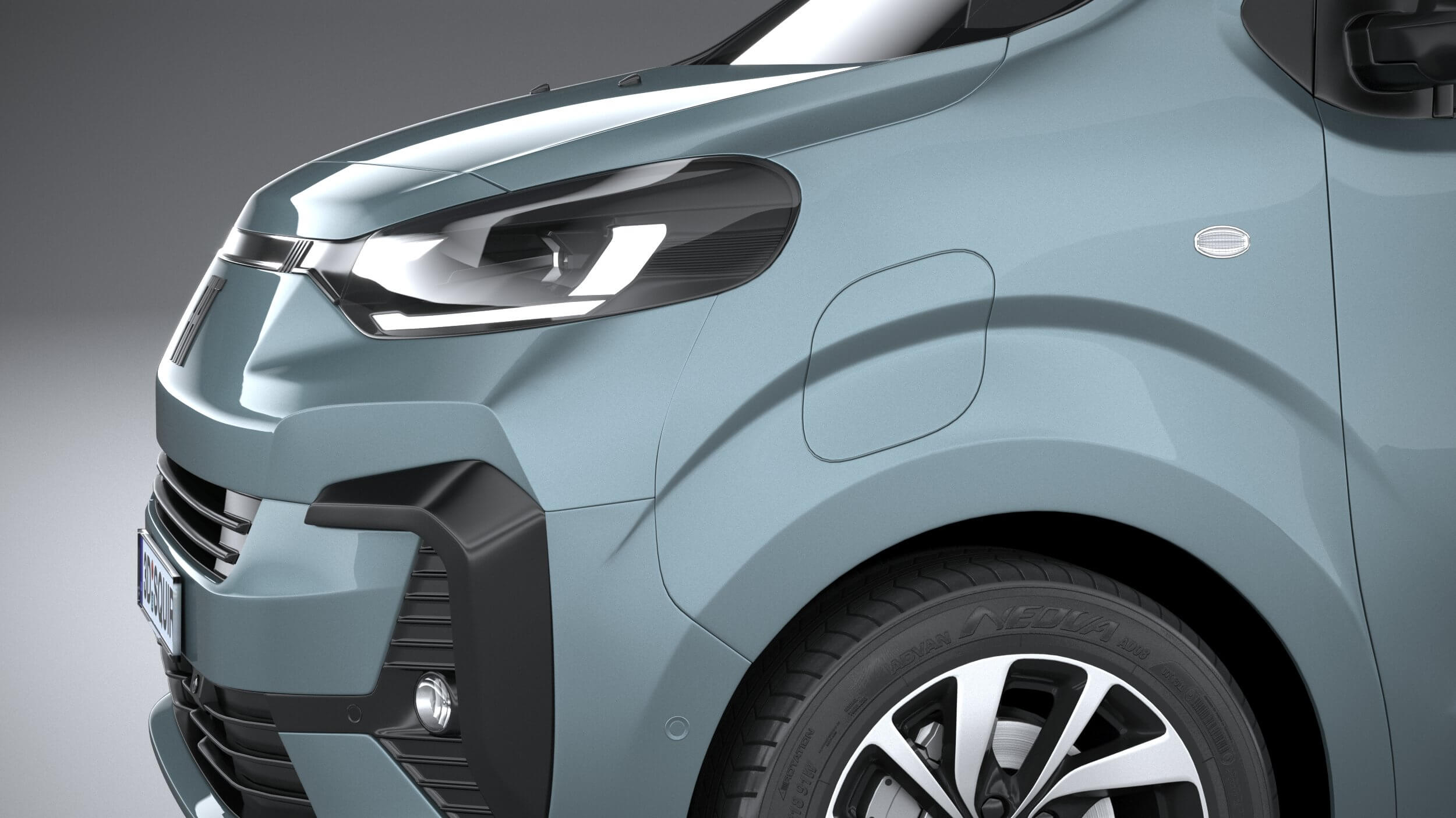 Fiat Ulysse L1 2025 - 3D Model by SQUIR