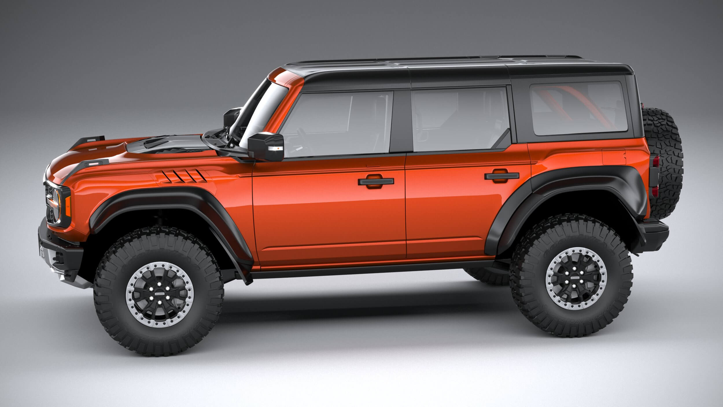 Ford Bronco Raptor 4-Door 2022 3D Model by SQUIR