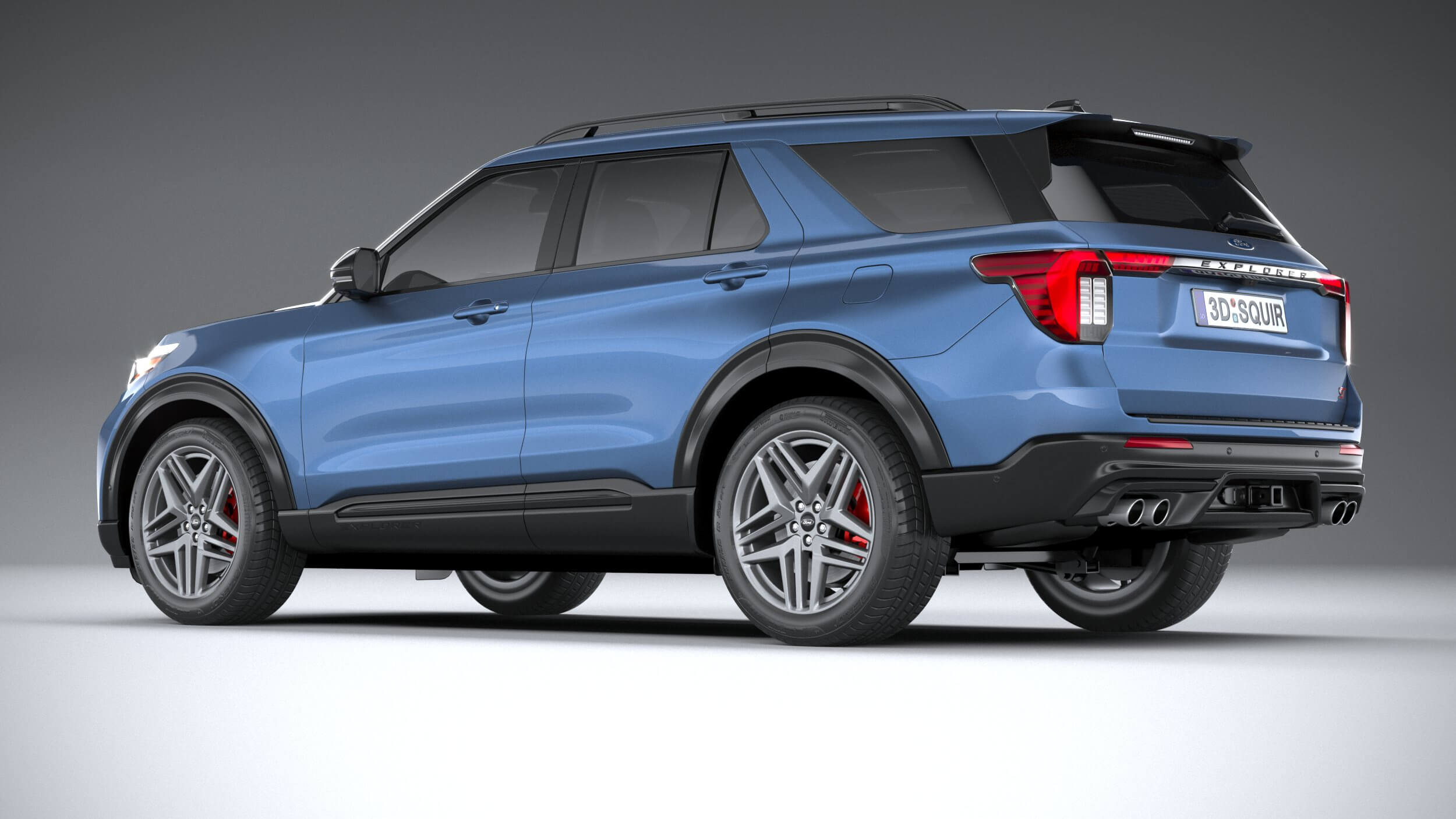 Ford Explorer St 2025 - 3D Model by SQUIR