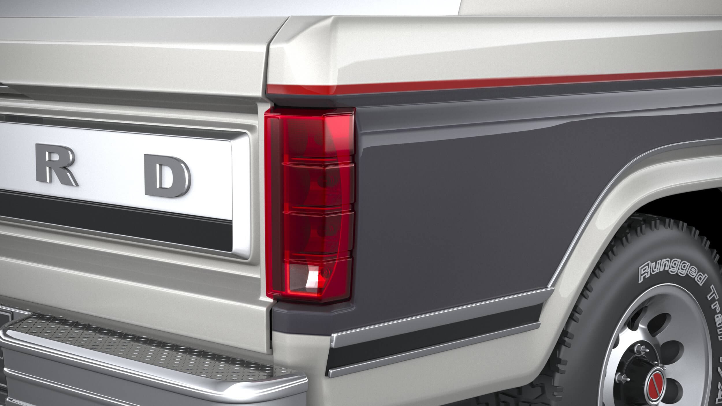 Ford F-150 Ranger 1980 3D Model by SQUIR