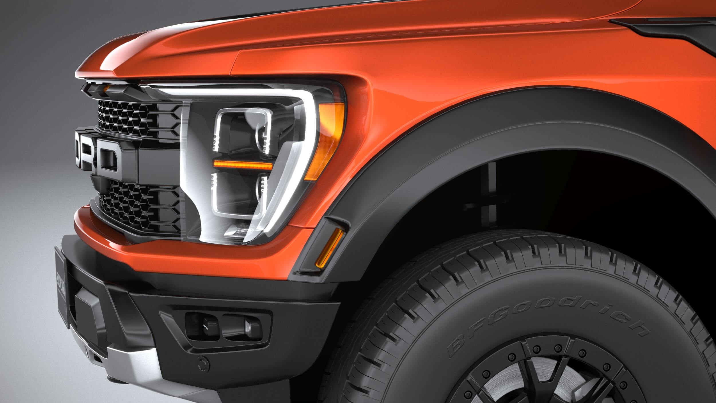 Ford F-150 Raptor 2021 3D Model by SQUIR