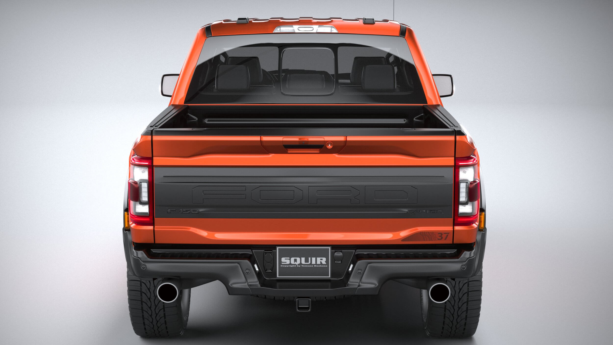 Ford F-150 Raptor 2021 3D Model by SQUIR