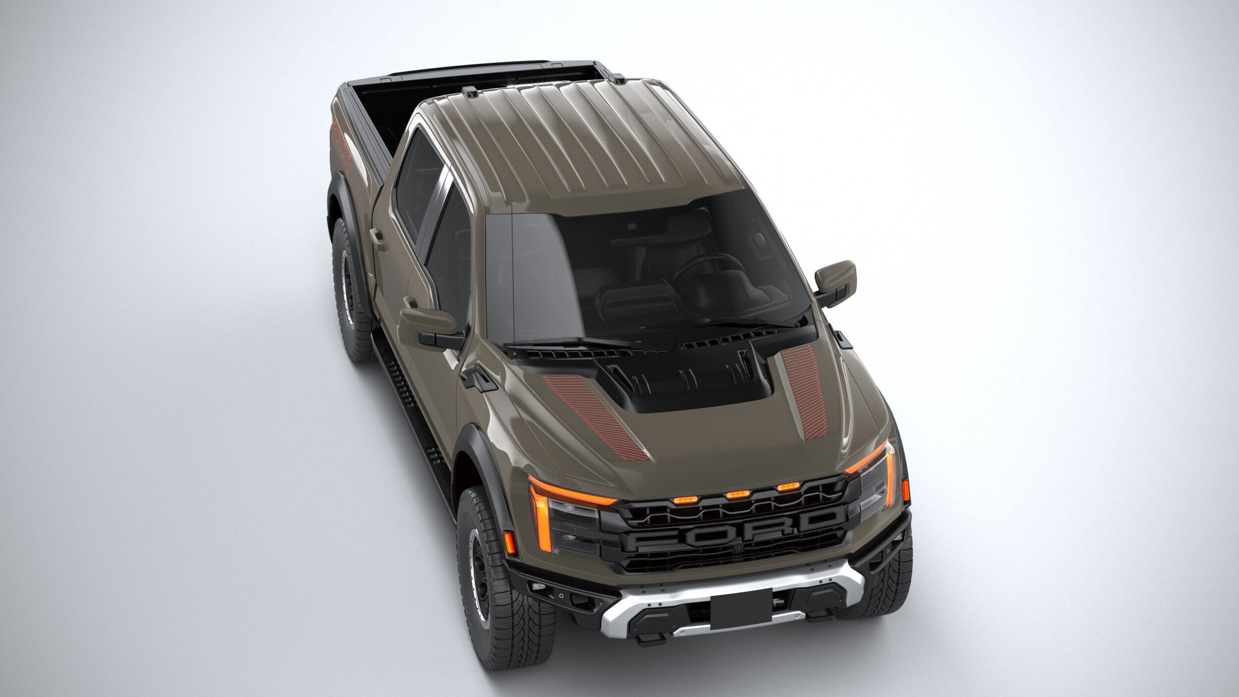 Ford F-150 Raptor 2024 3D Model by SQUIR