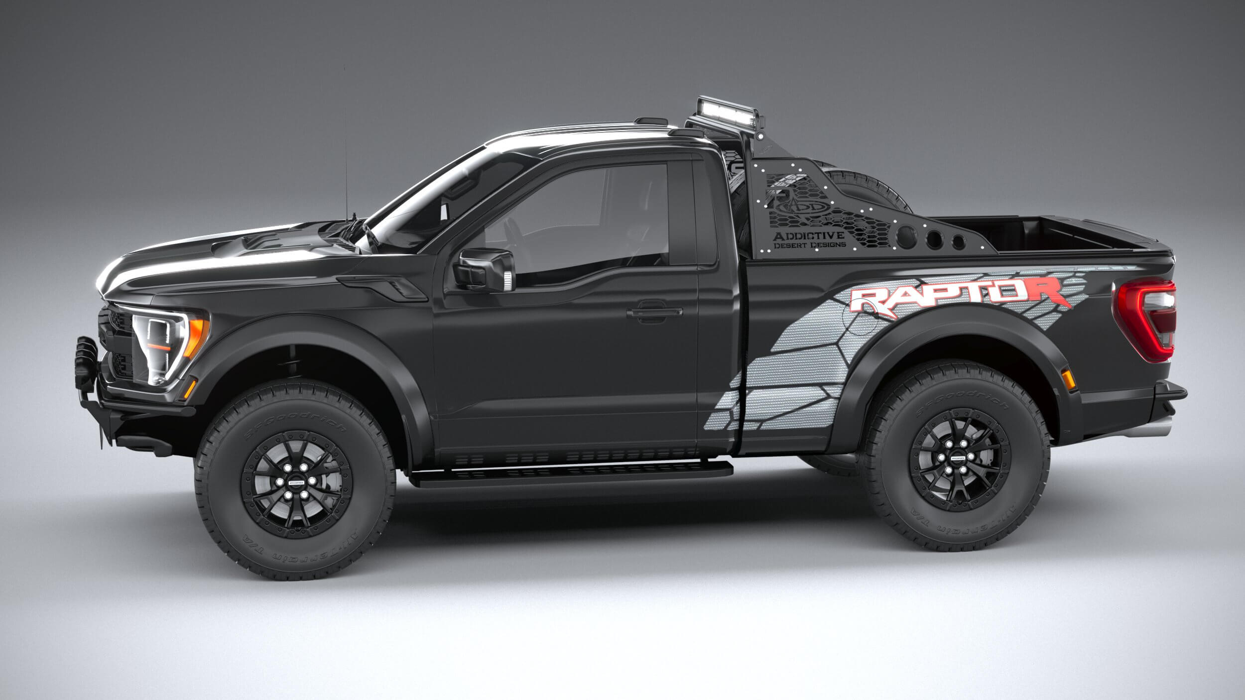 2023 Raptor R Heavy Duty Modified Ford F150 Raptor R 2023 Short - 3D Model by SQUIR