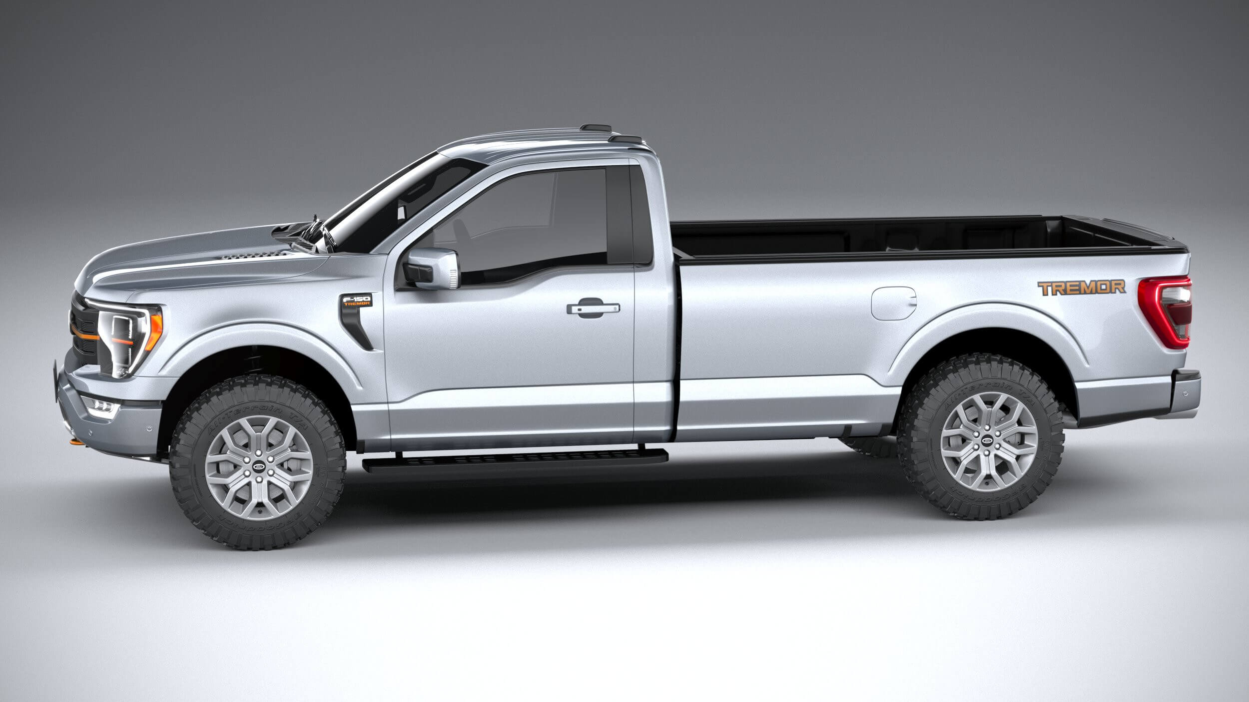 Ford F150 Tremor Regular Cab 2022 - 3D Model by SQUIR