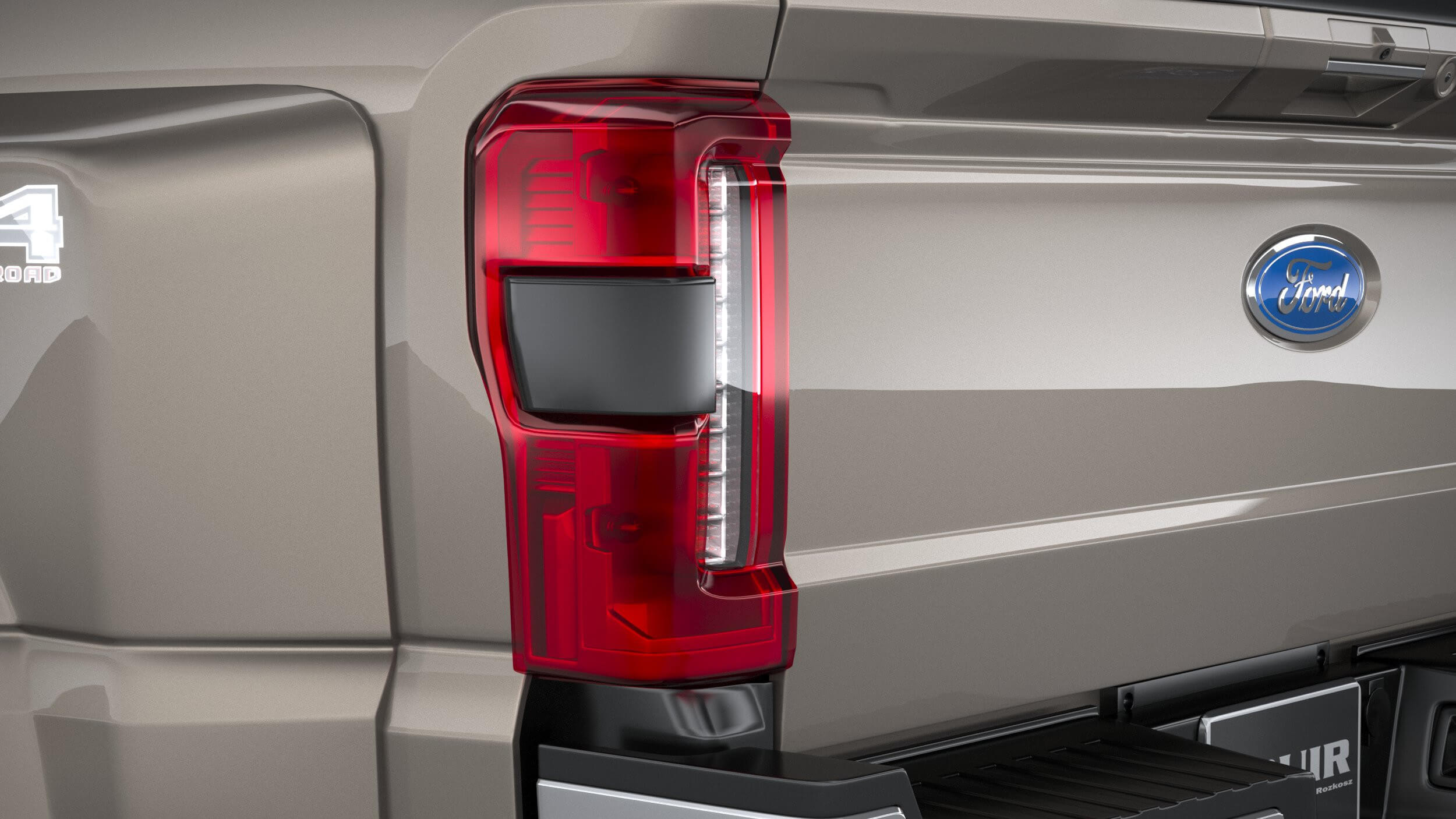 thumbnail image 2 of Wisco Direct - 2015-2022 Ford Edge Gatorback No Drill Mud Flaps With Ford Logo Plate & Black 2 of 13