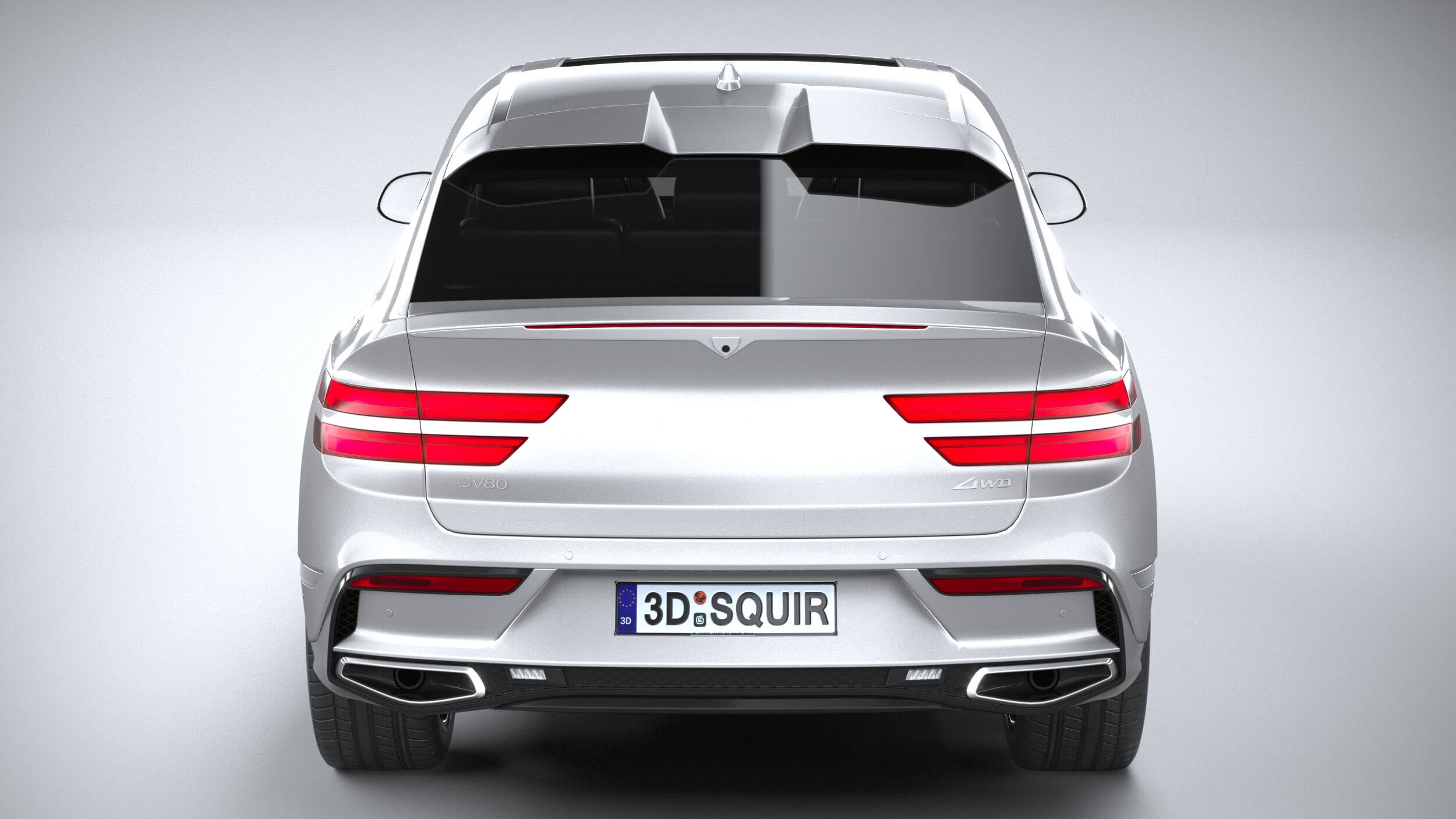 Genesis GV80 Coupe 2025 - 3D Model by SQUIR