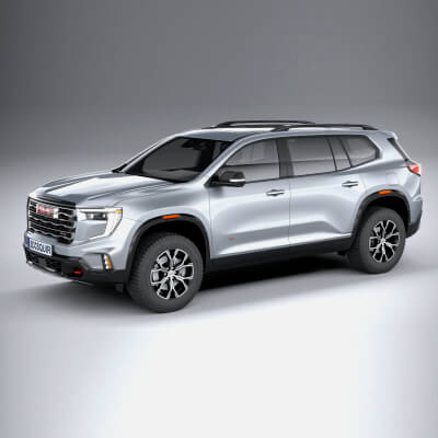 GMC Acadia 2024 - 3D Model by SQUIR