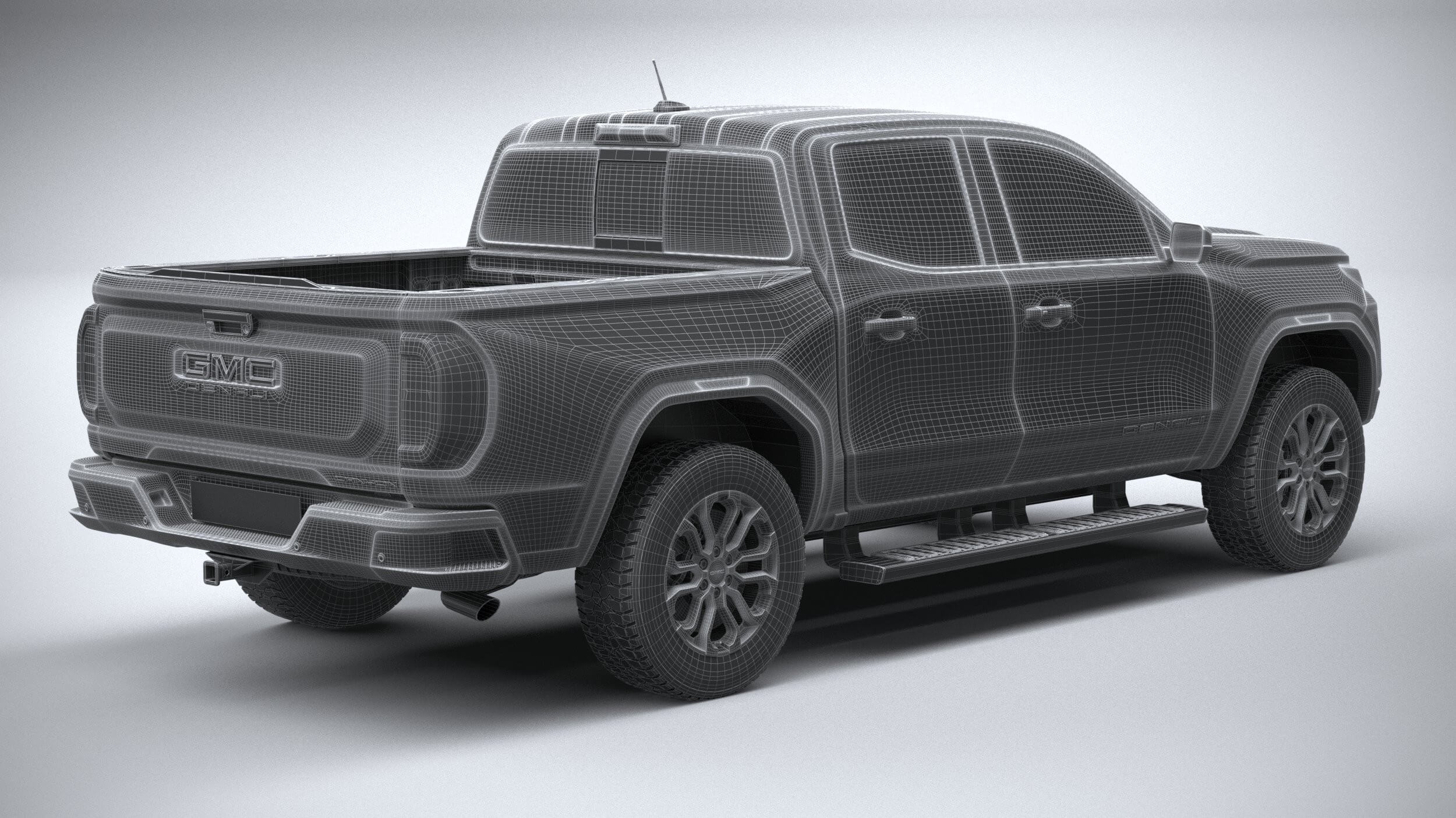 GMC Canyon Denali 2023 - 3D Model by SQUIR