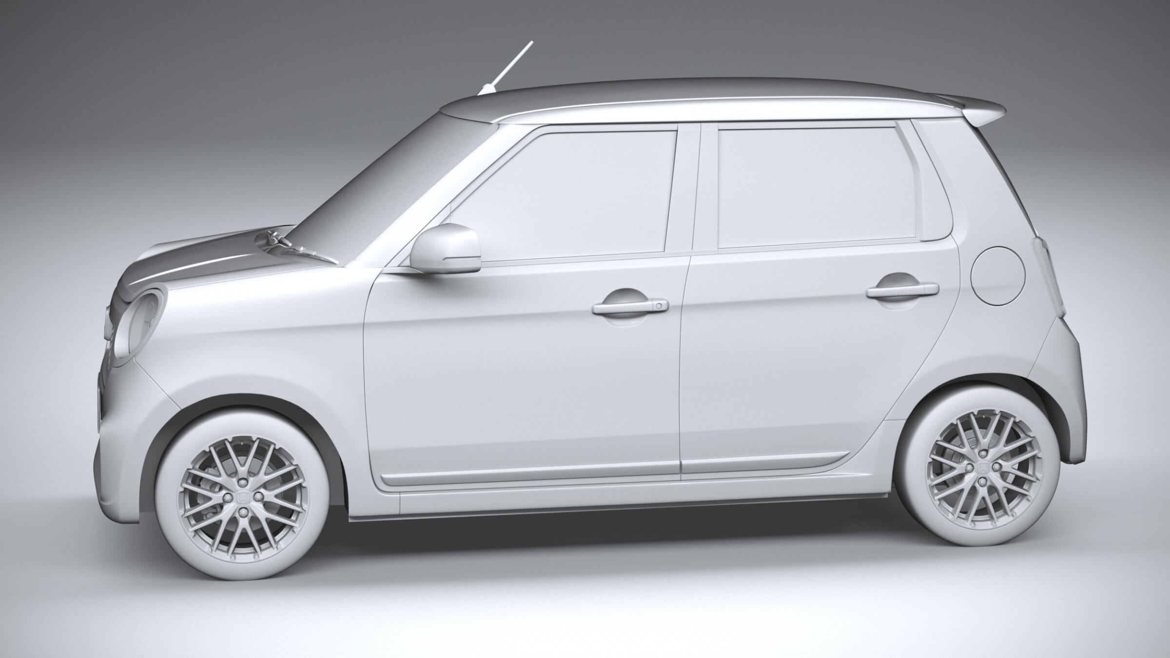 Honda N One Rs 22 3d Model By Squir