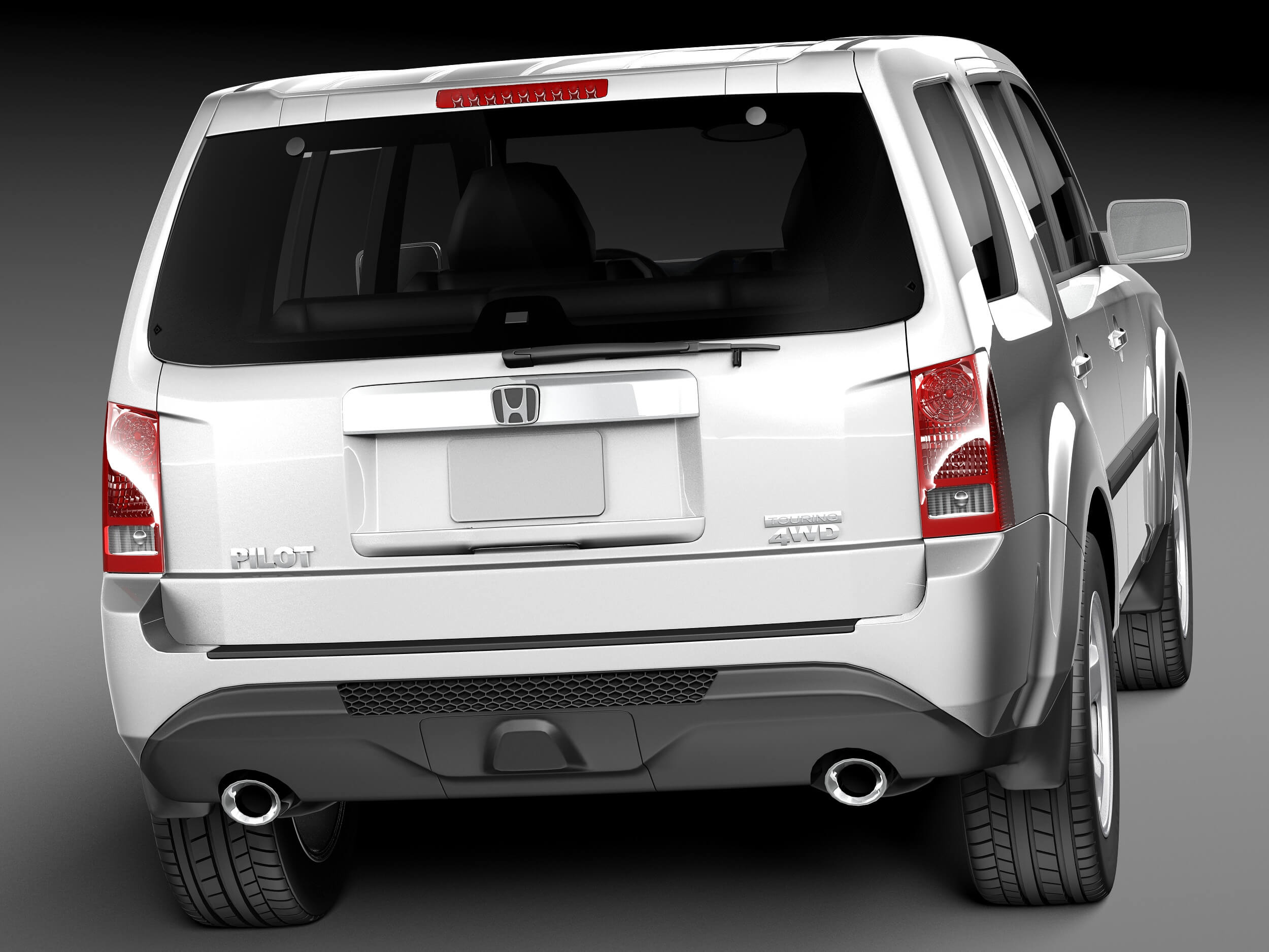 Honda Pilot 2014 3D Model by SQUIR