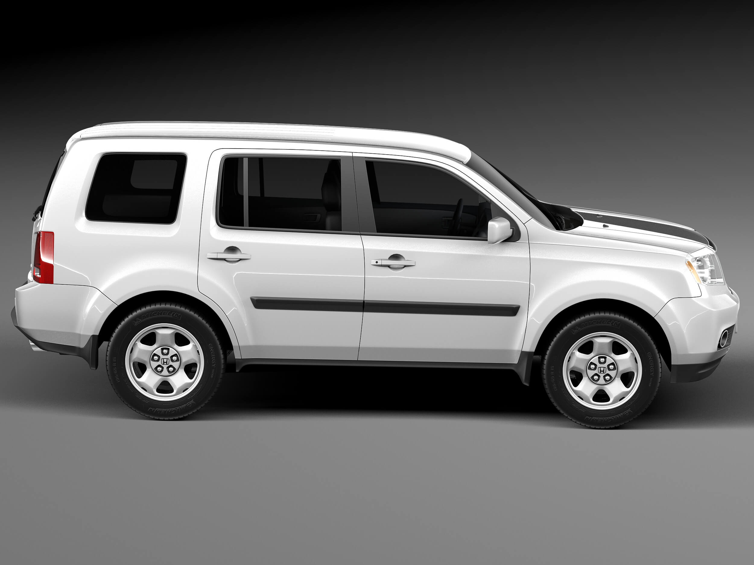 Honda Pilot 2014 3D Model by SQUIR