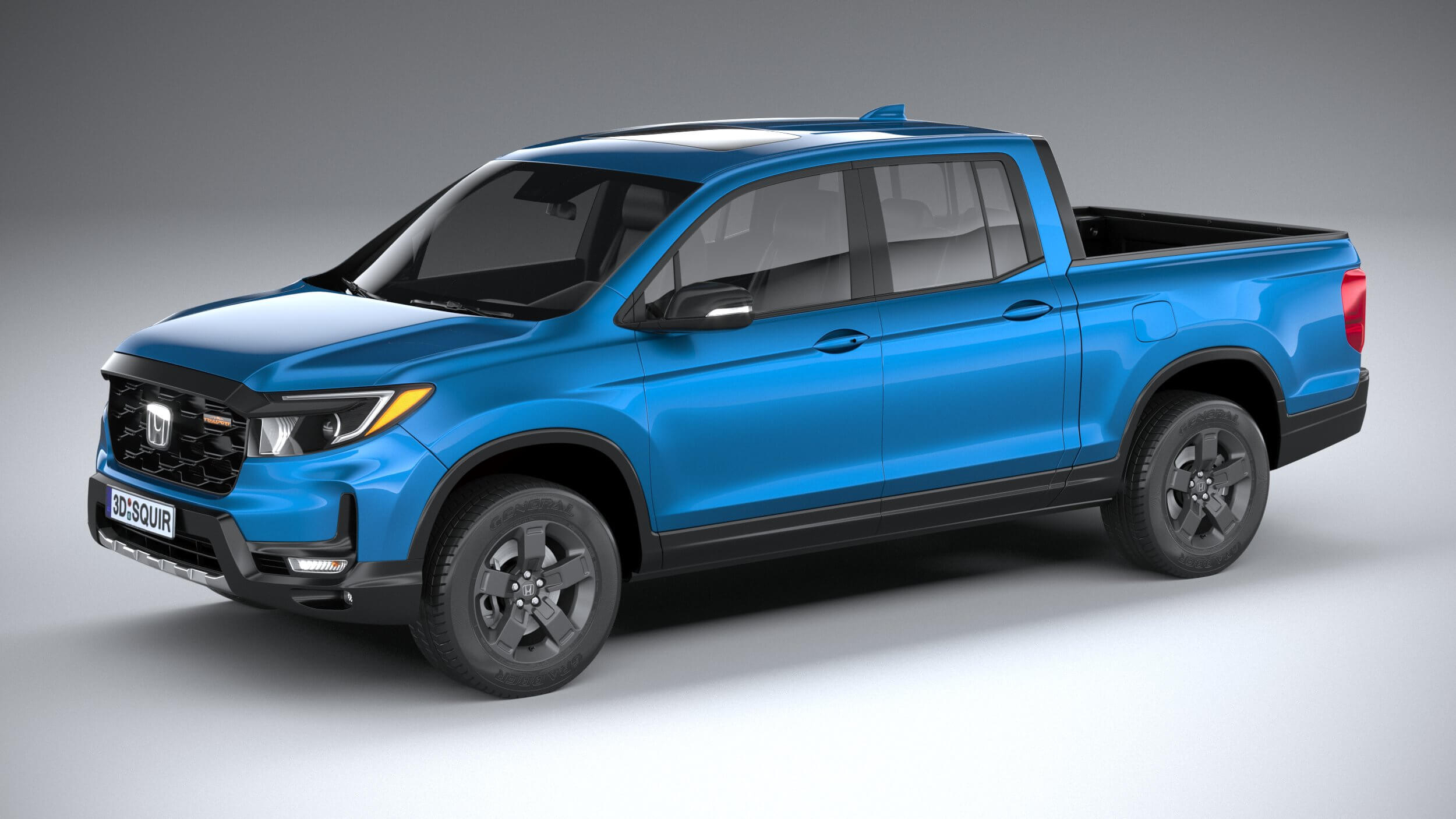 Honda Ridgeline Trailsport 2024 - 3D Model by SQUIR