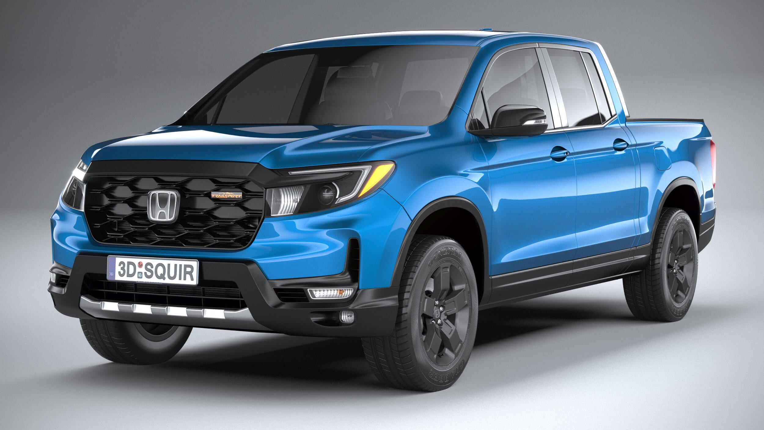 Honda Ridgeline Trailsport 2024 - 3D Model by SQUIR