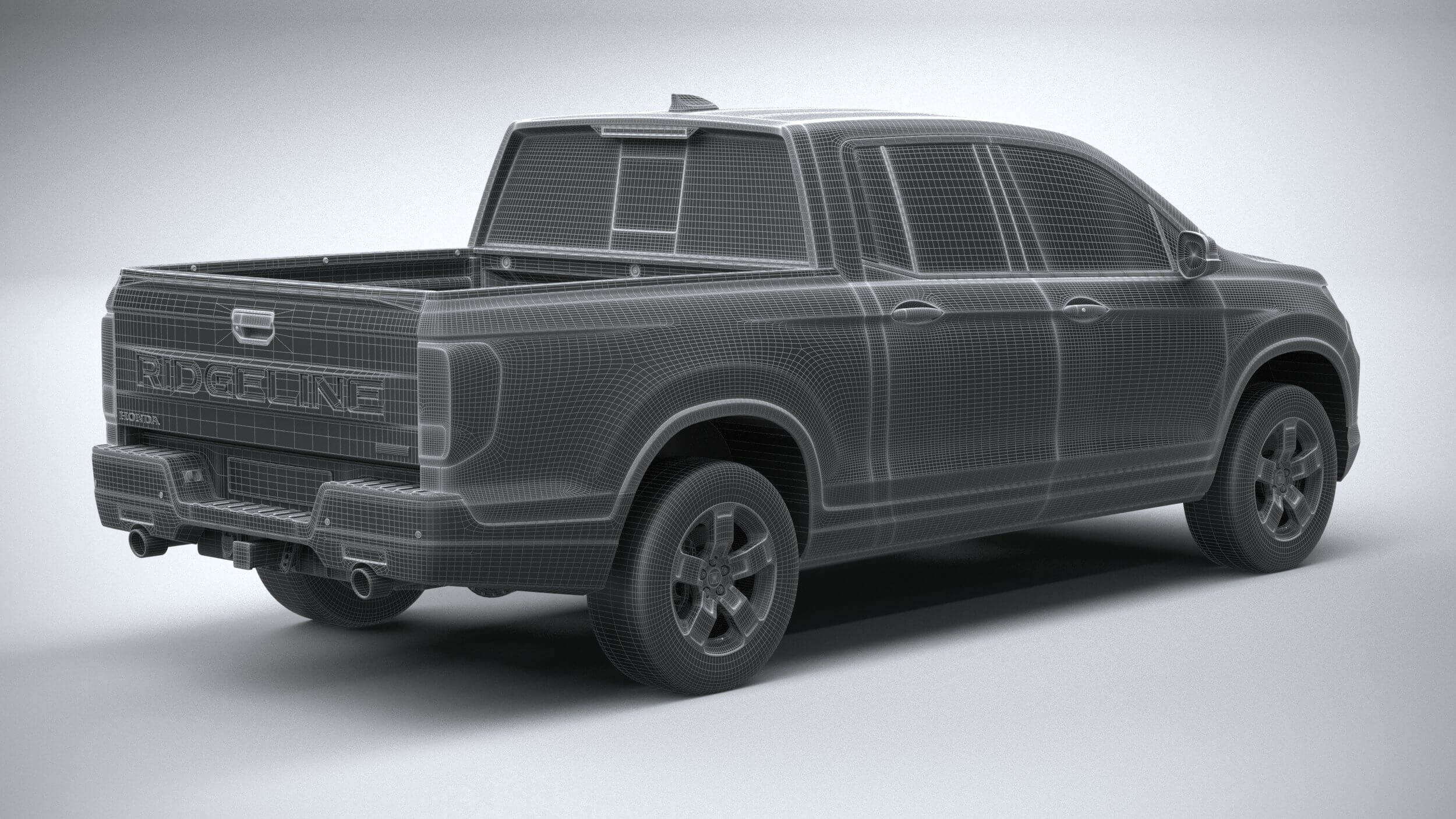 Honda Ridgeline Trailsport 2024 - 3D Model by SQUIR
