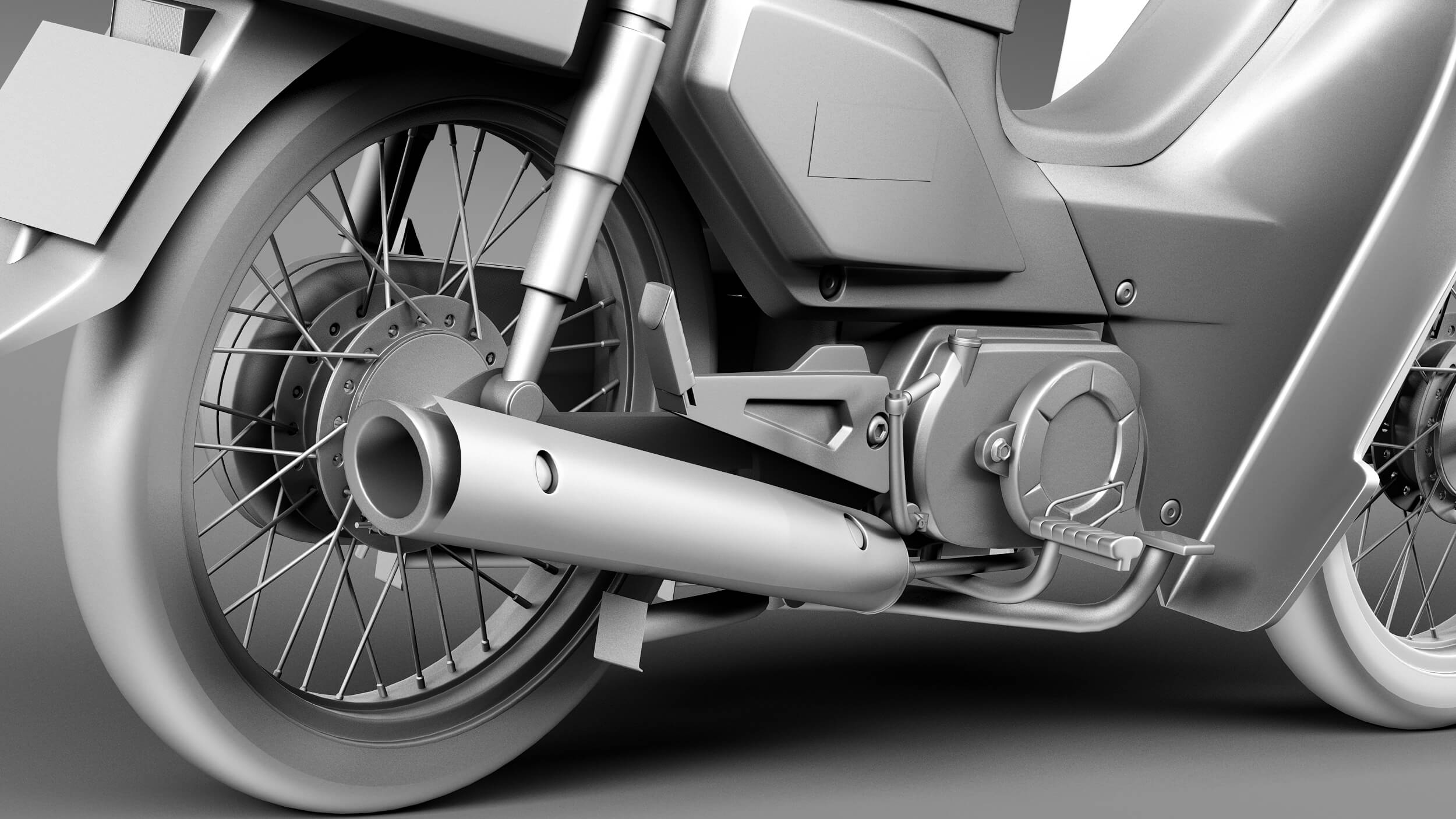 Honda Zoomer - Ruckus 2013 3D Model by SQUIR