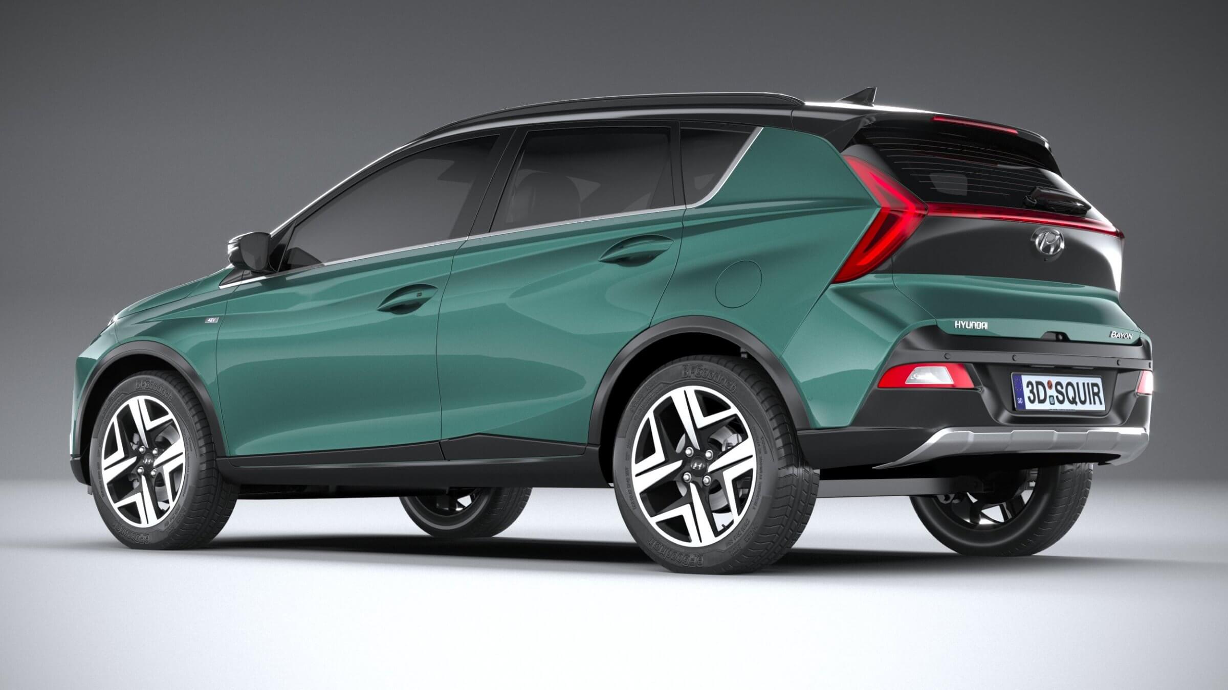 Hyundai Bayon 2022 - 3D Model by SQUIR