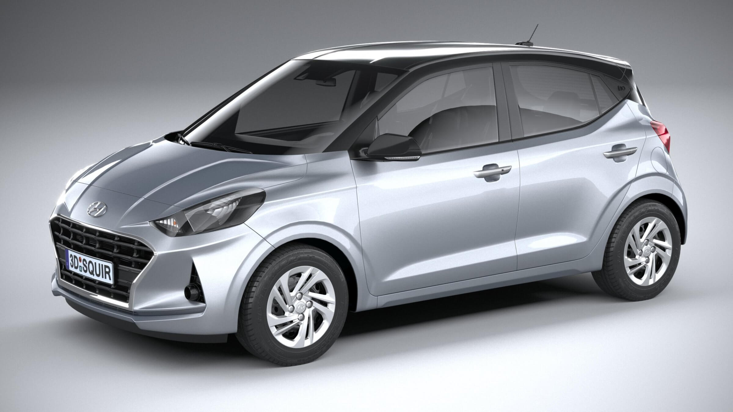 Hyundai I10 2022 - 3D Model by SQUIR